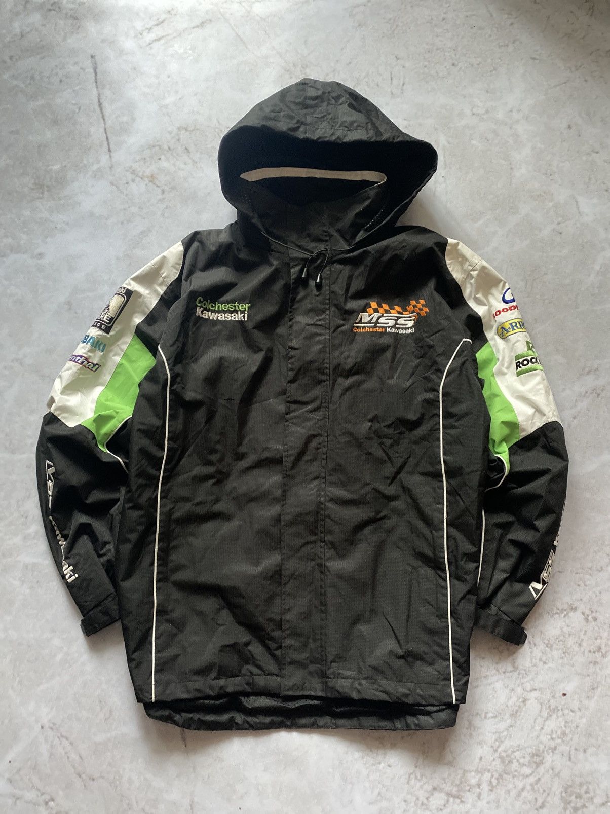 Vintage Vintage Rare Kawasaki F1 Racing Moto Jacket Y2k Hype Size US XL / EU 56 / 4 - 3 Thumbnail