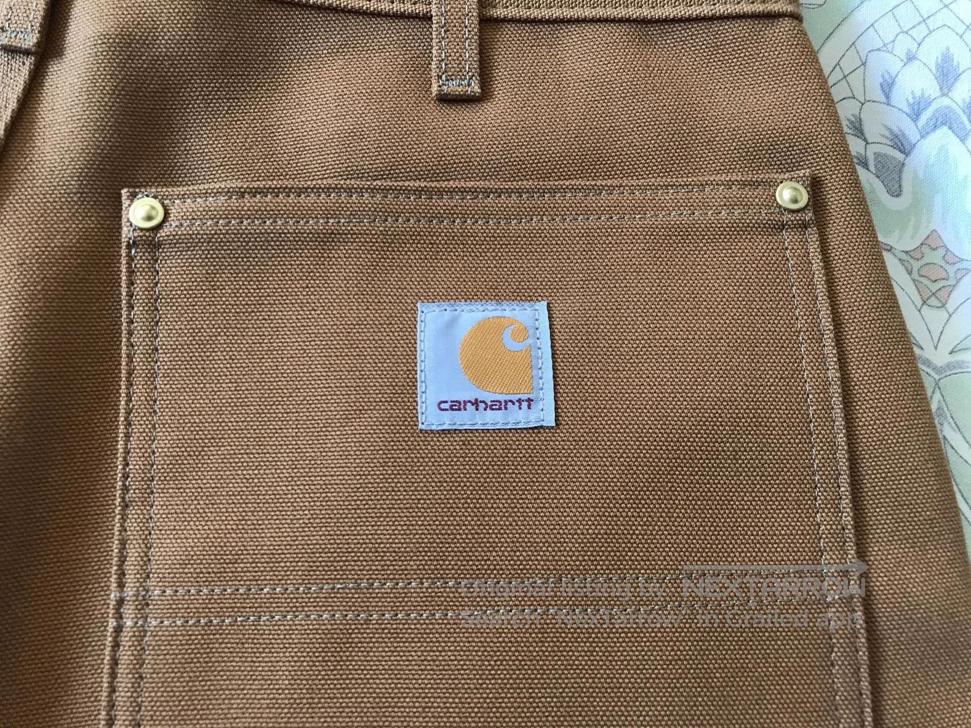 Carhartt Carhartt B01 BRN W32L32 Work Pants. Size US 32 / EU 48 - 6 Thumbnail