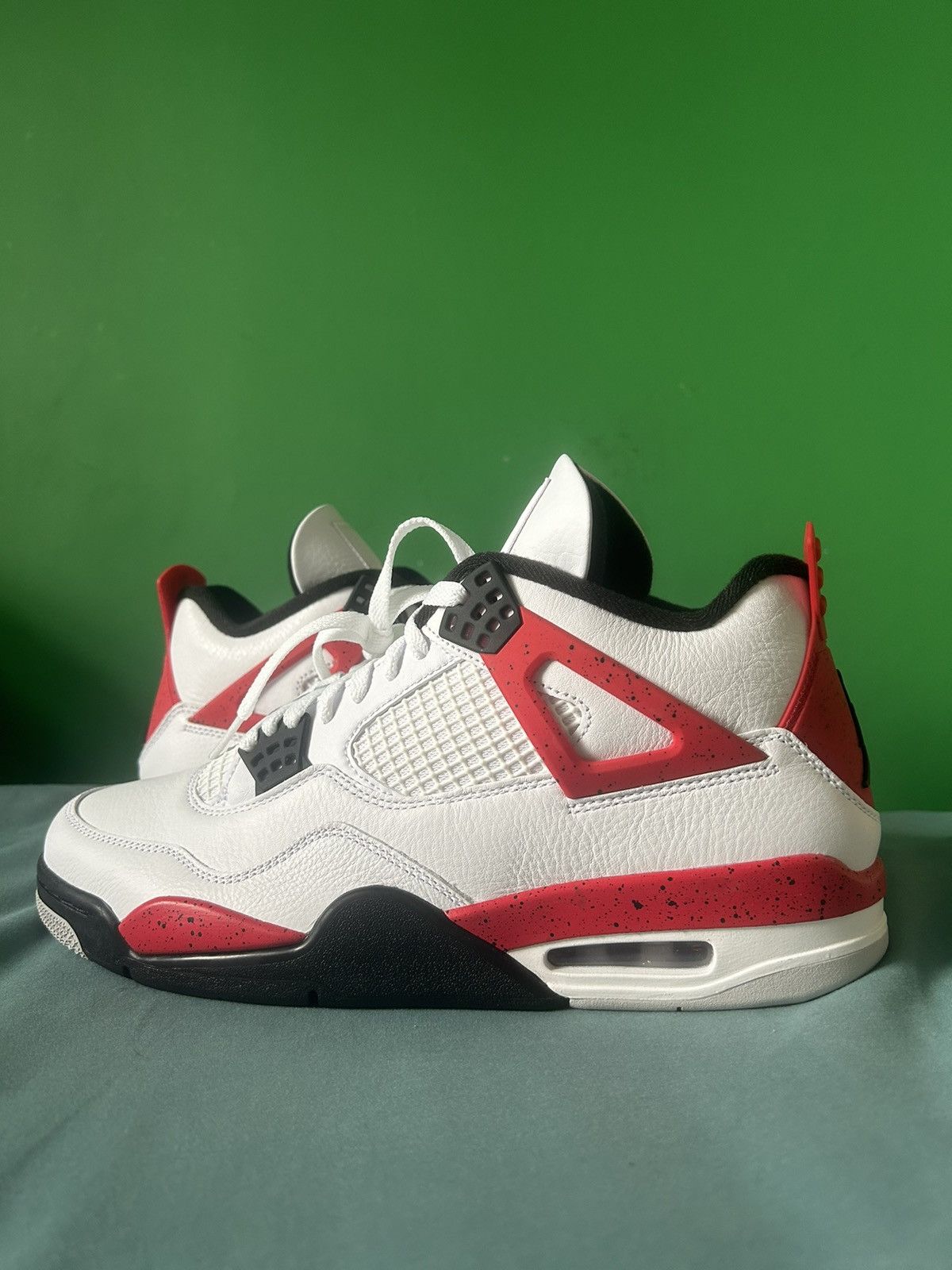 Jordan Brand Nike Air Jordan 4 Red Cement 2023 Size US 11 / EU 44 - 1 Thumbnail