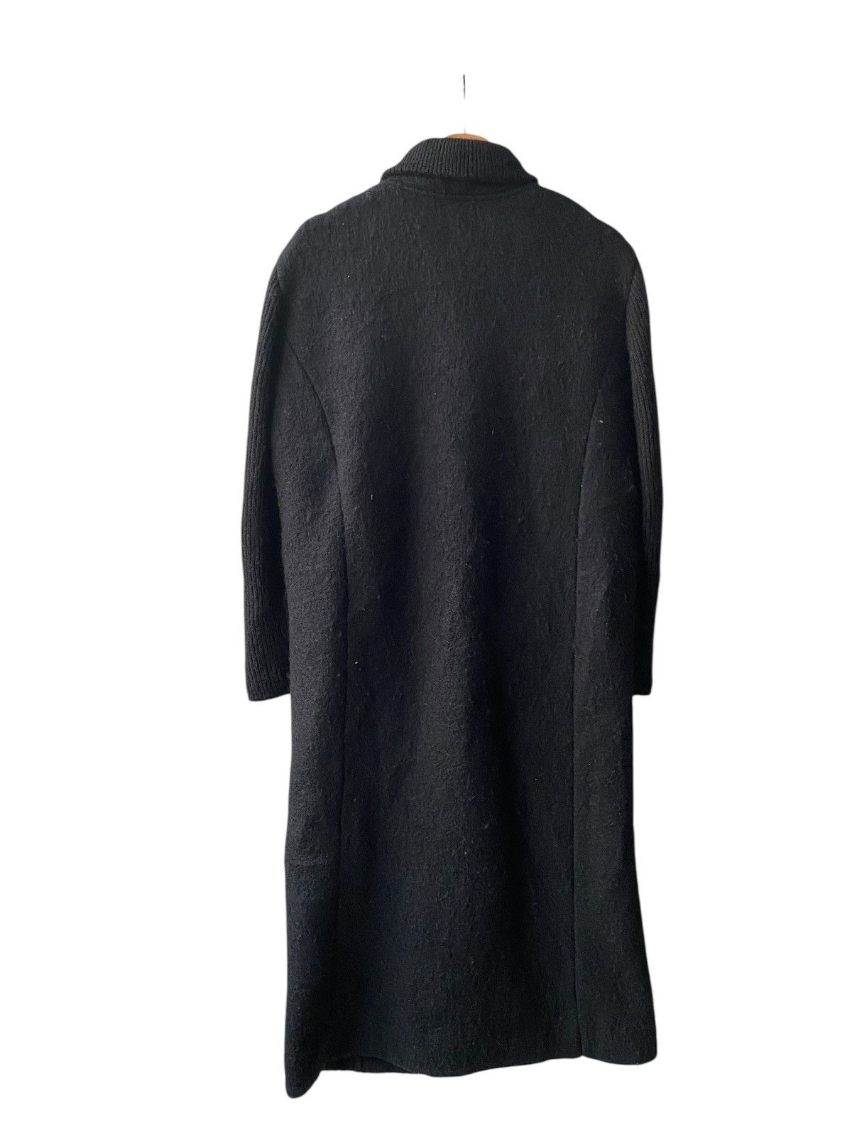Issey Miyake Vintage 80s Issey Miyake Wool Long Coat Size US M / EU 48-50 / 2 - 2 Thumbnail