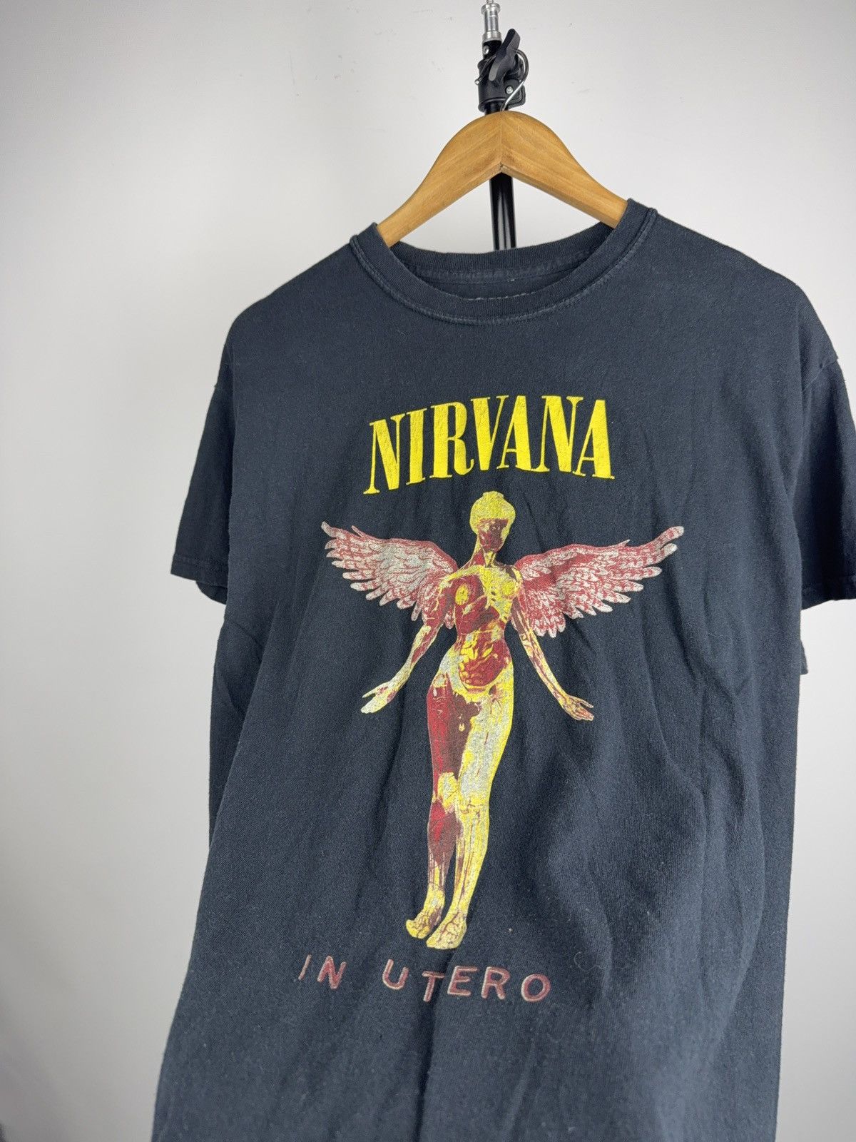 Nirvana 2020 Nirvana In Utero Angel Anatomy Graphic Grunge T-Shirt Size US M / EU 48-50 / 2 - 3 Thumbnail