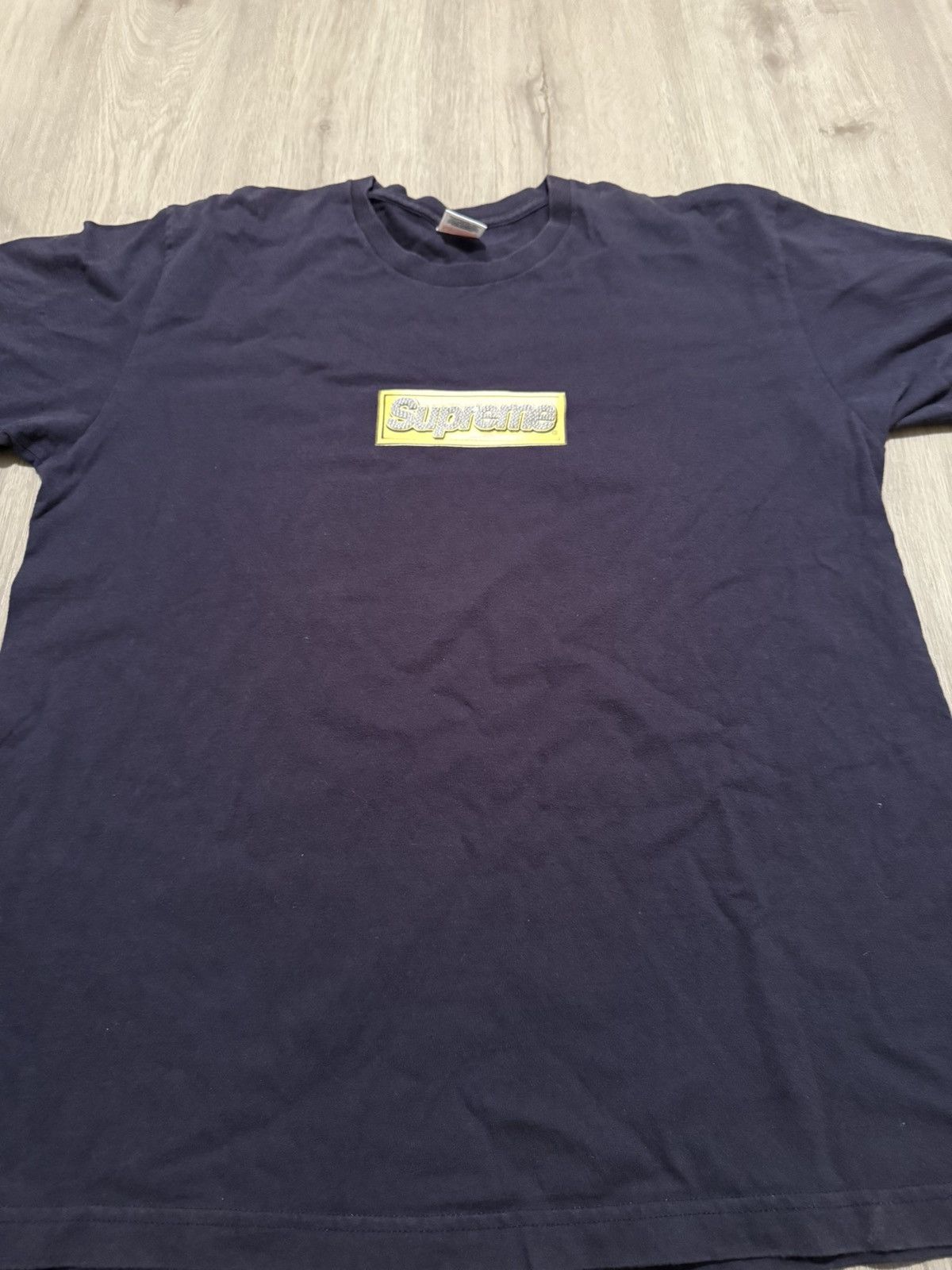 Supreme ブリングボックスロゴT Supreme - Bling Logo Tee - UG.SHAFT