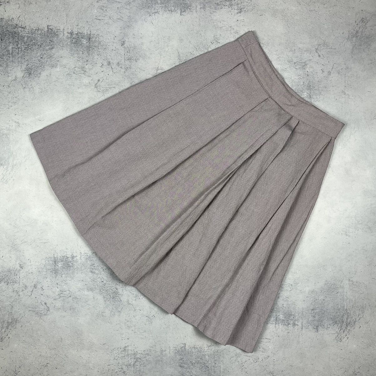 Dries Van Noten Designer Dries Van Noten linen/cotton midi skirt size 36 Size 26" / US 2 / IT 38 - 1 Thumbnail