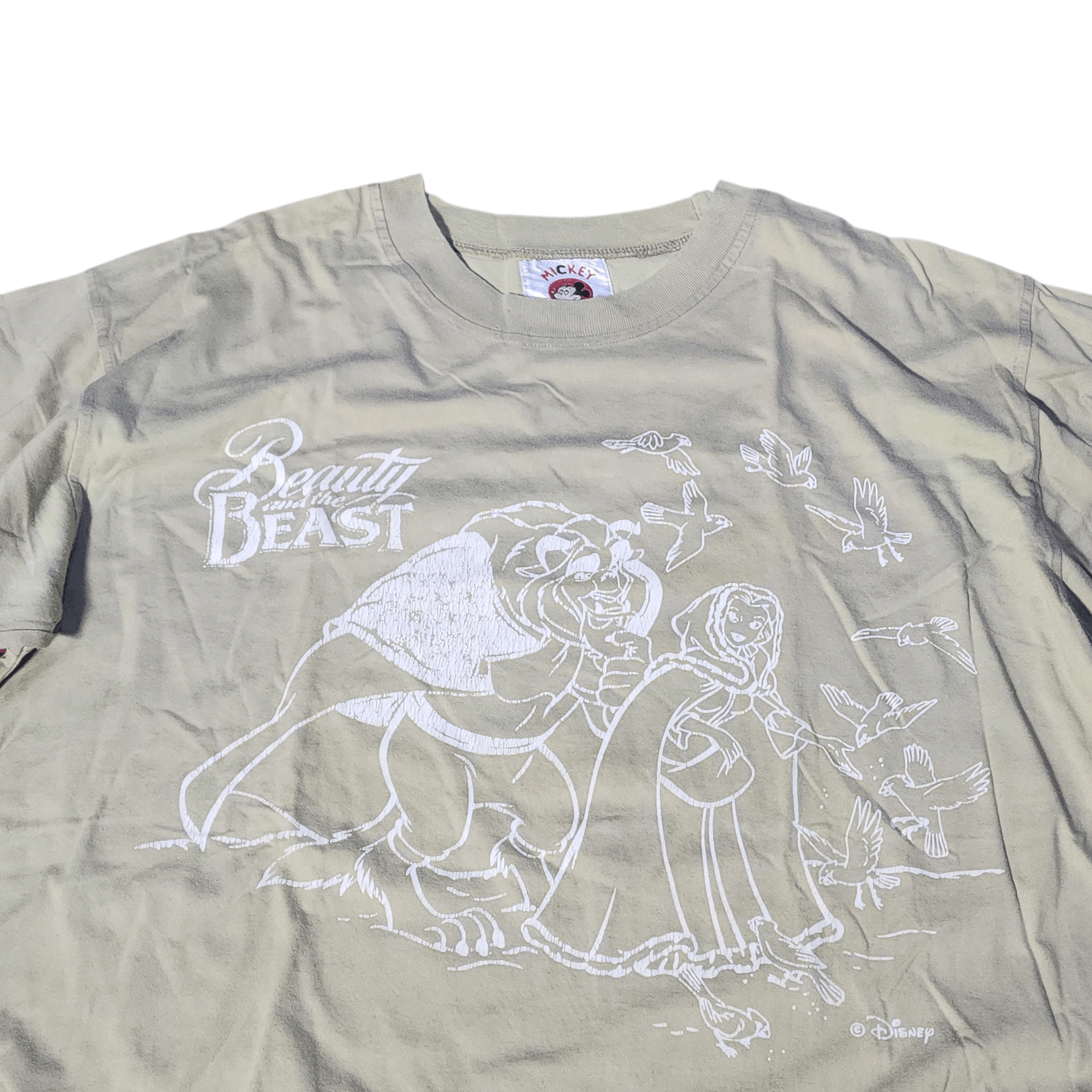 Disney Vintage 90s Beauty and the Beast Disney tees Size US L / EU 52-54 / 3 - 1 Thumbnail