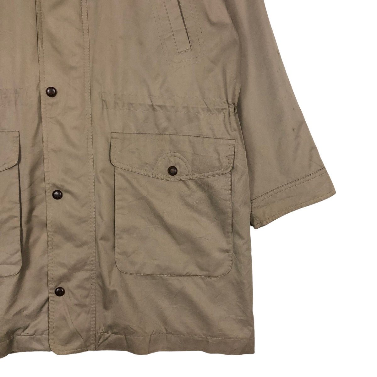 Burberry 🔥VINTAGE BURBERRYS LONG JACKET NOVA CHECK LINING Size US L / EU 52-54 / 3 - 7 Thumbnail