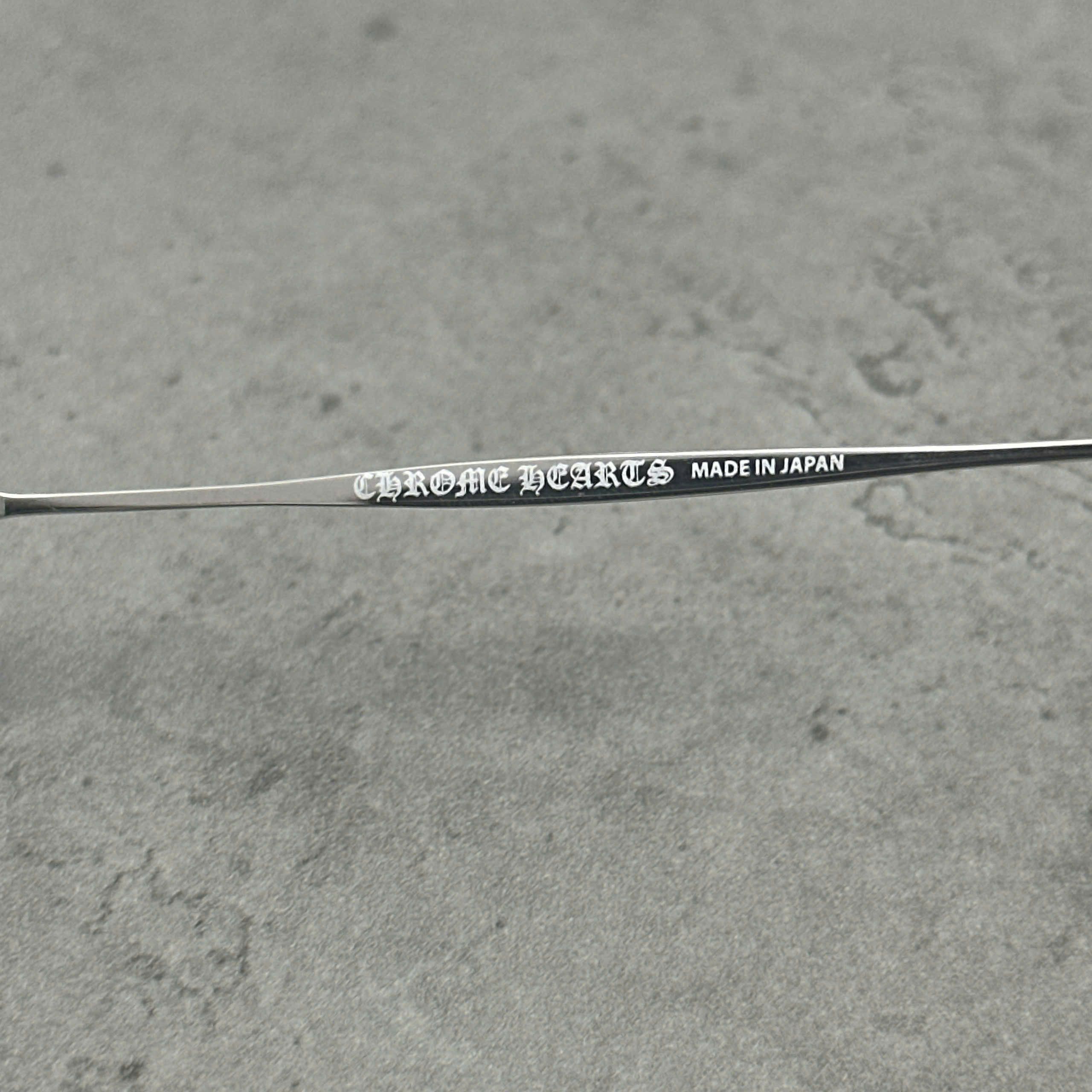 CHROME HEARTS BONE PRONE I Black/Shiny Silver