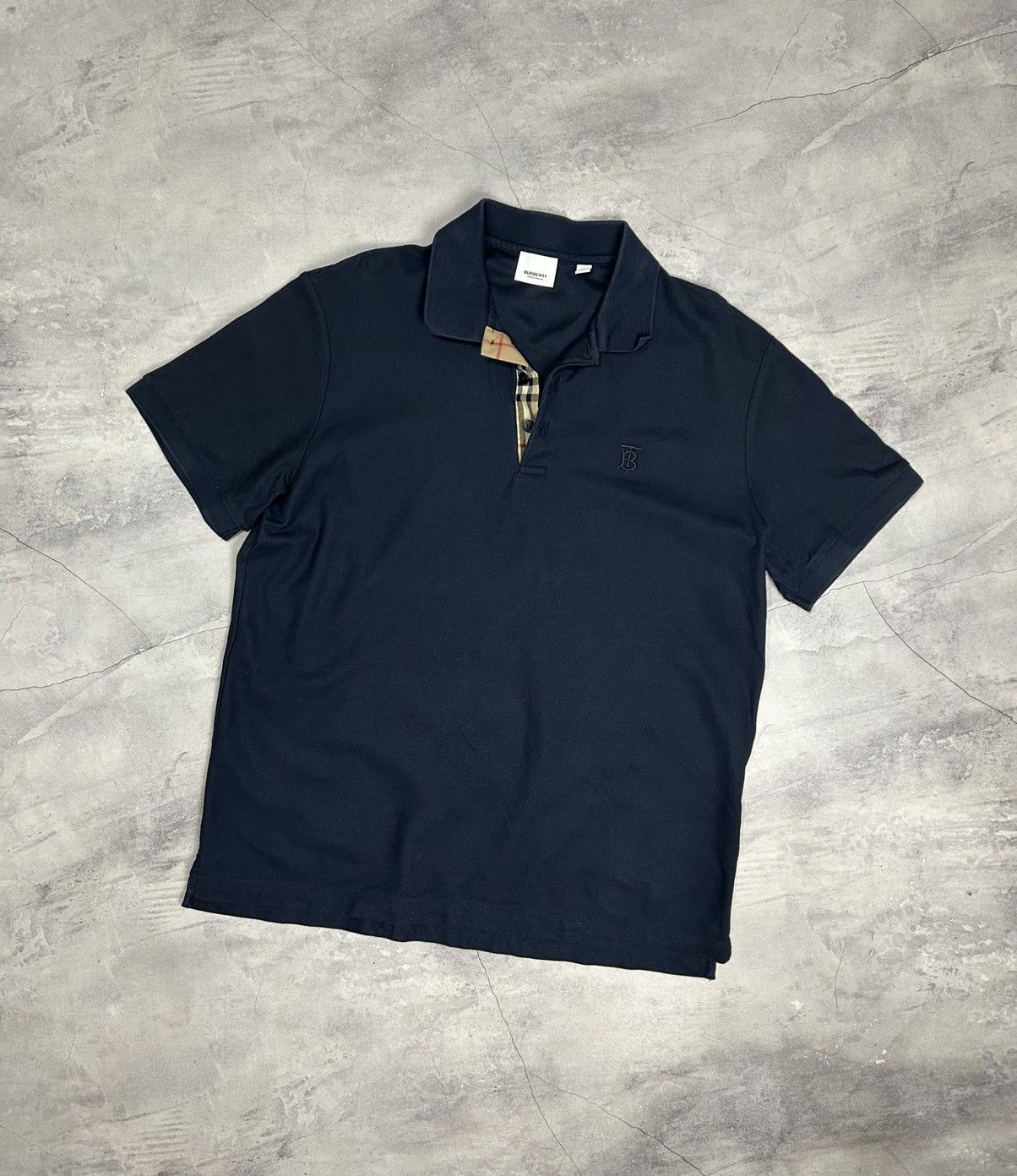 Burberry Polo Shirt - Black Logo I Timeless Essential