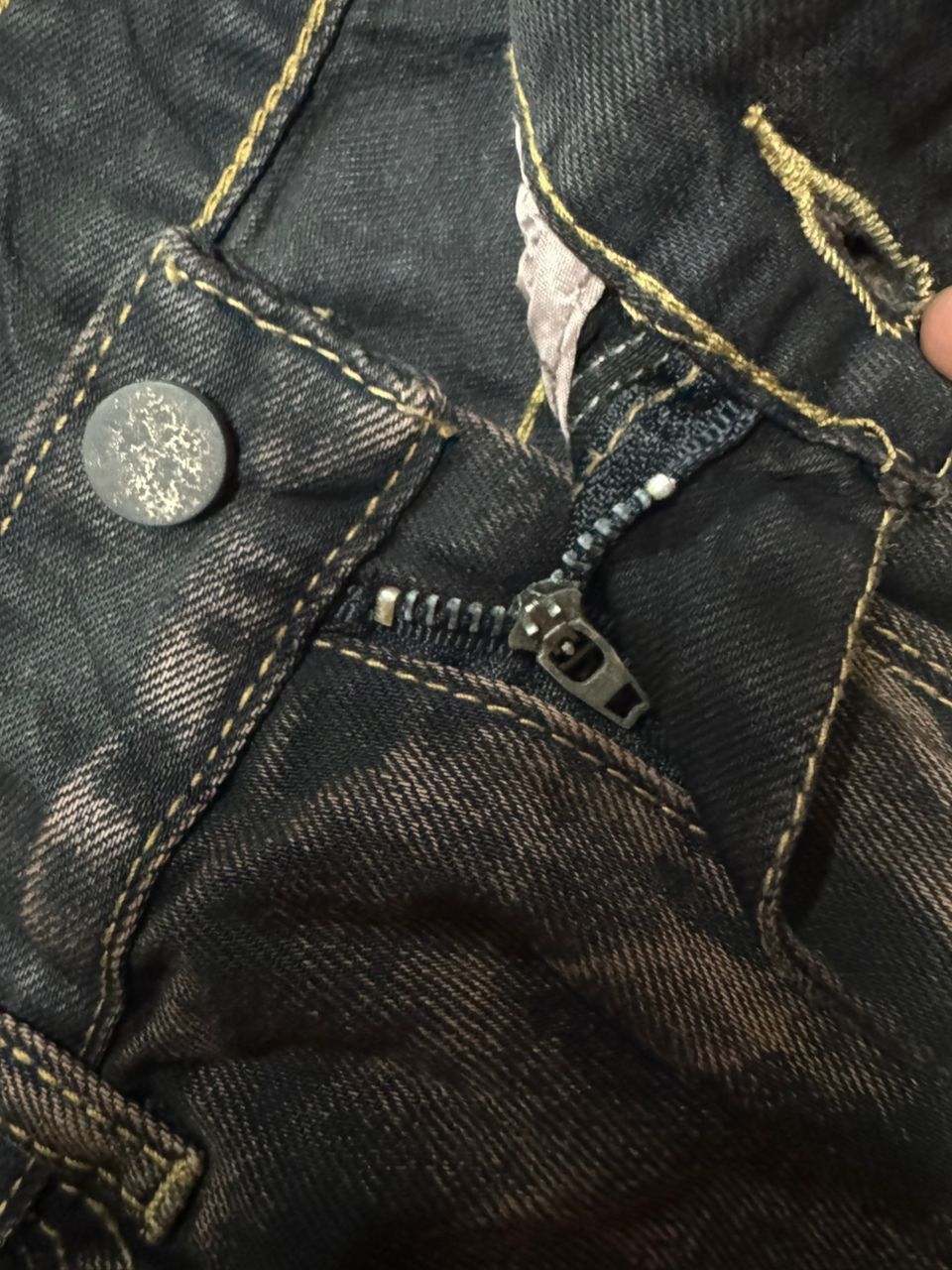 Tornado Mart 💥Insane💥Tornado Mart Style Jeans Whisker Smoke By Japanese Size US 30 / EU 46 - 9 Thumbnail