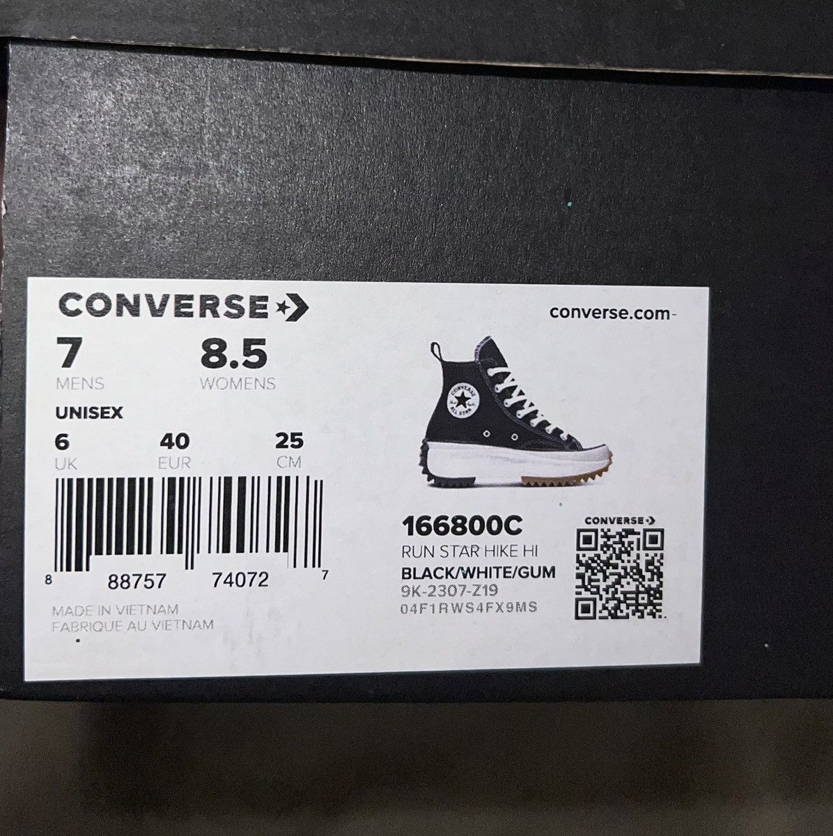 Converse Converse Run Star Hike in black Size US 8.5 / IT 38.5 - 2 Thumbnail