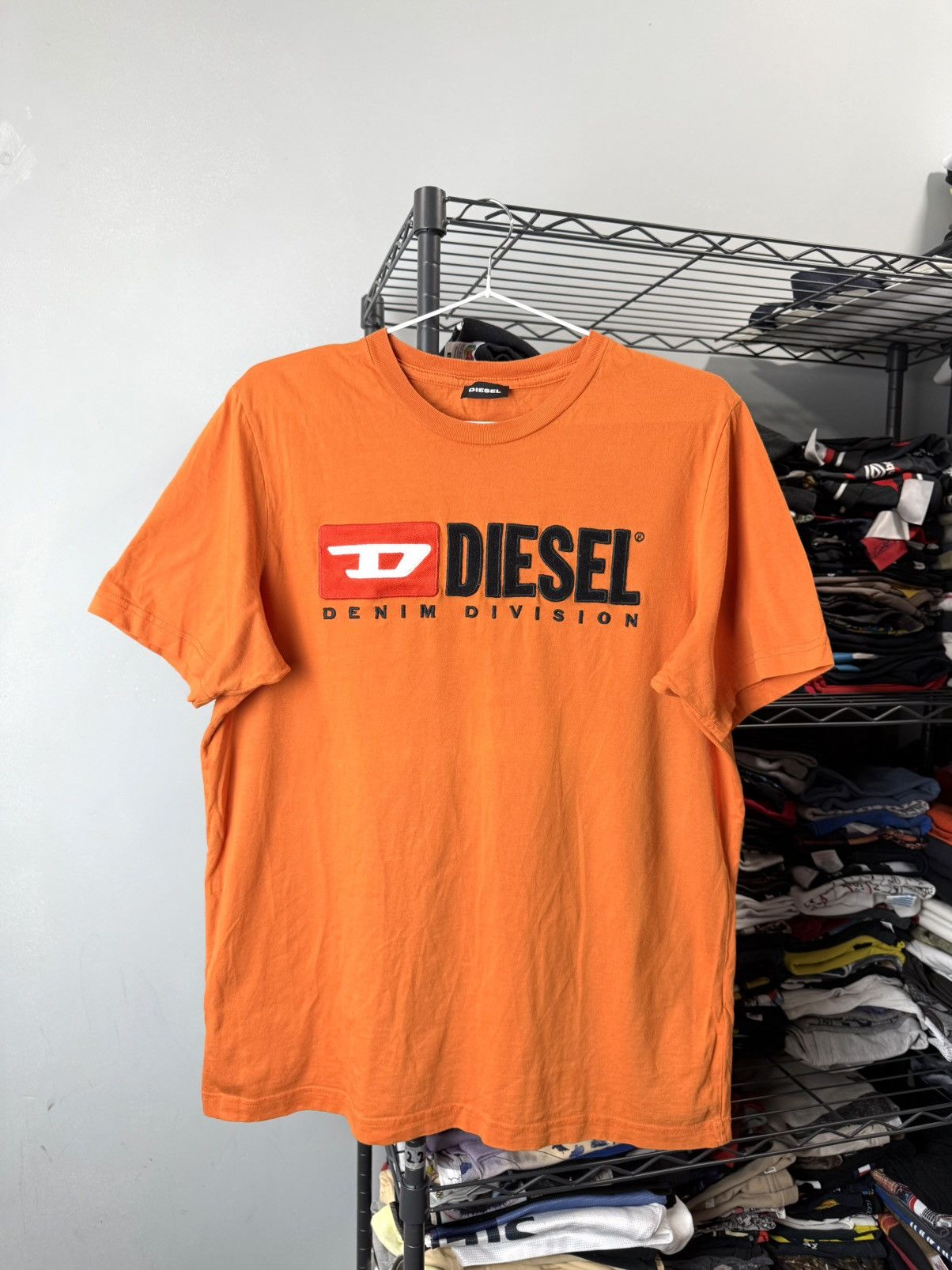 Diesel Embroidered Logo Diesel T Shirt Size US M / EU 48-50 / 2 - 1 Thumbnail