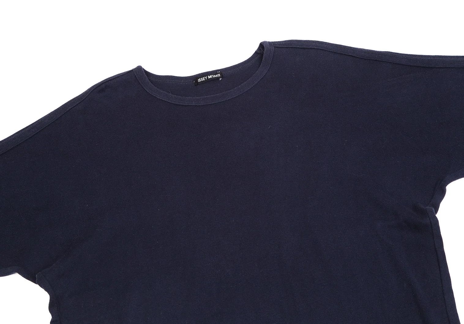 Issey Miyake Shoulder Line Dolman T-Shirt in Navy, Size M Size US M / EU 48-50 / 2 - 2 Thumbnail
