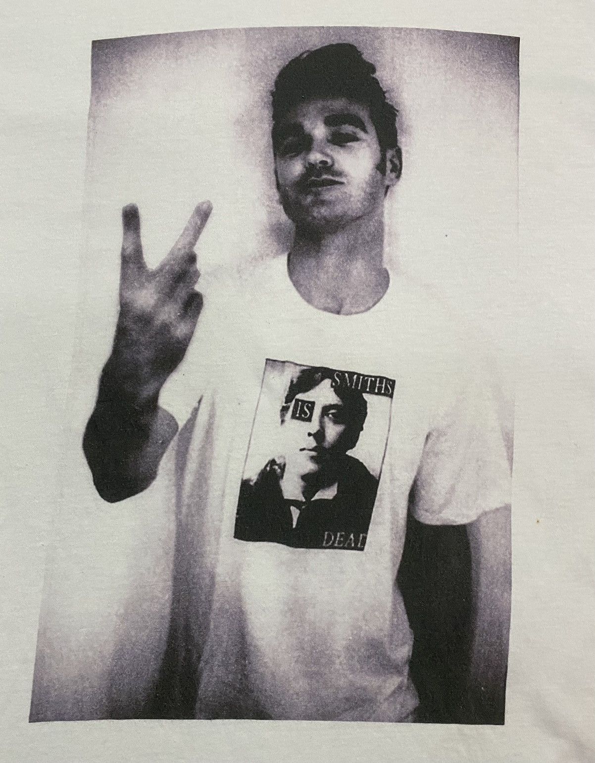 Band Tees MORISSEY Smith Is Dead T-Shirt Size US L / EU 52-54 / 3 - 3 Thumbnail