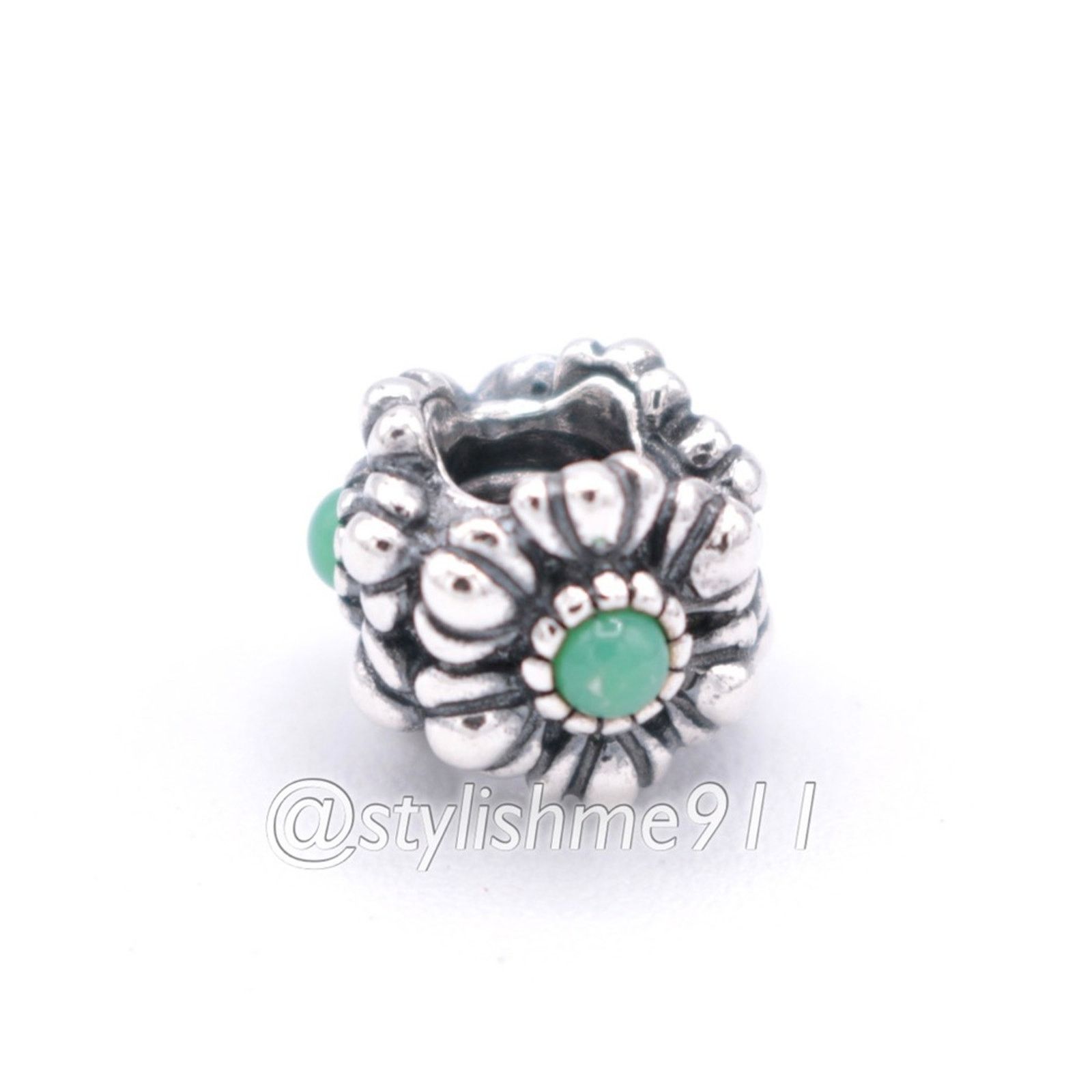 pandora Authentic PANDORA December Birthday Blooms Charm - 790580TQ Size ONE SIZE - 6 Thumbnail