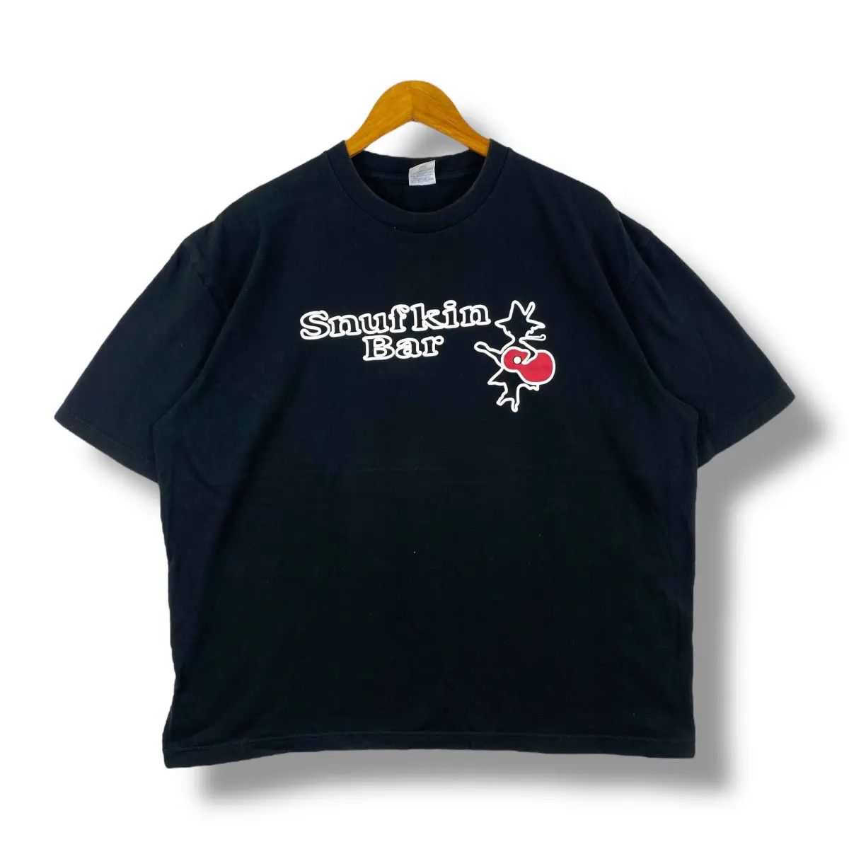 Japanese Brand SNUFKIN BAR Moomin Character Concept Bar Graphic Tee Shirt Size US XL / EU 56 / 4 - 1 Thumbnail