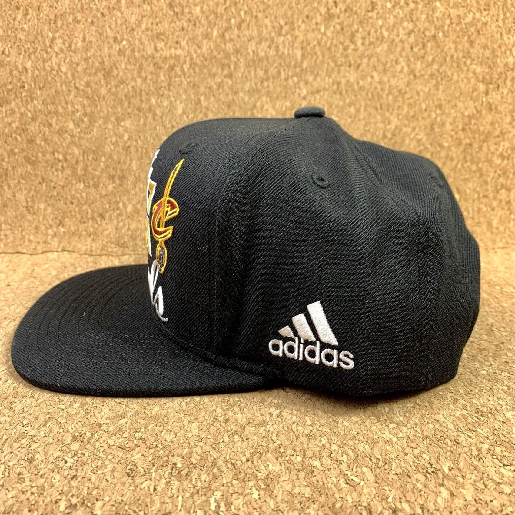 Adidas Cleveland Cavaliers Hat Cap 2017 Eastern Conference Champions Locker Room Adidas Men One Size Black Snapback Size ONE SIZE - 2 Thumbnail
