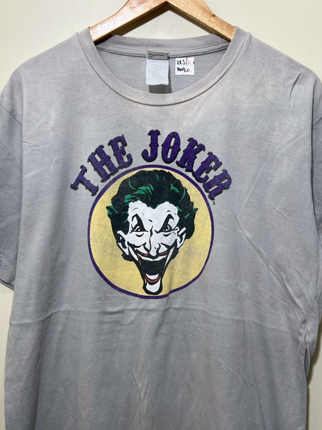 DC Comics × Vintage Vintage 2007's The Joker Dc Comics shirt bnz01 Size US L / EU 52-54 / 3 - 3 Thumbnail