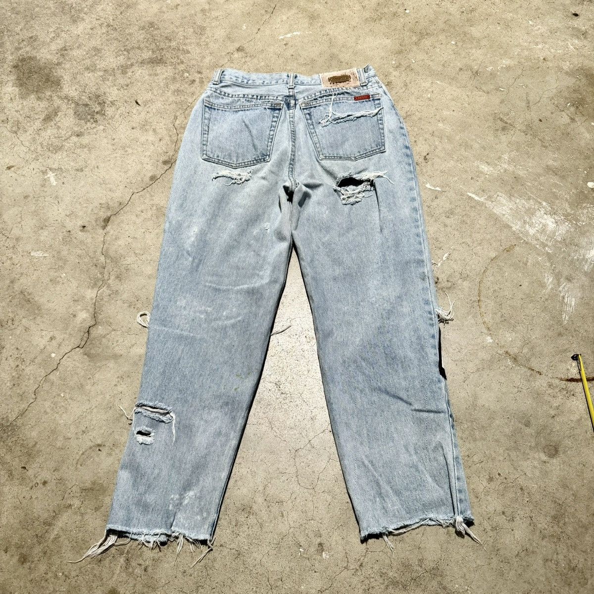 Vintage VINTAGE CUSTOM PUNK JEANS! Size US 29 - 5 Thumbnail