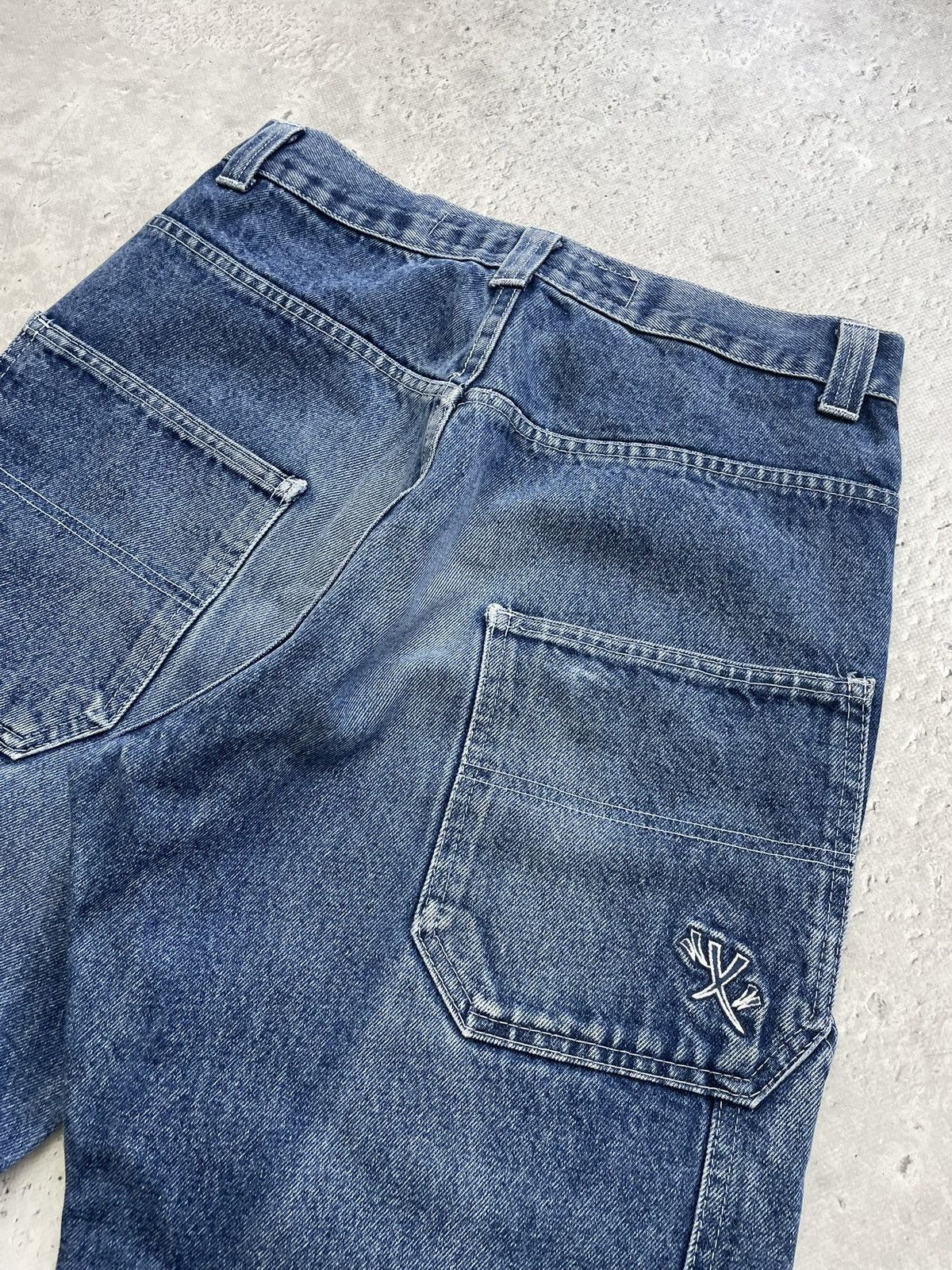 Southpole Rare baggy southpole denim rap jeans pants low waist y2k Size US 31 - 10 Thumbnail