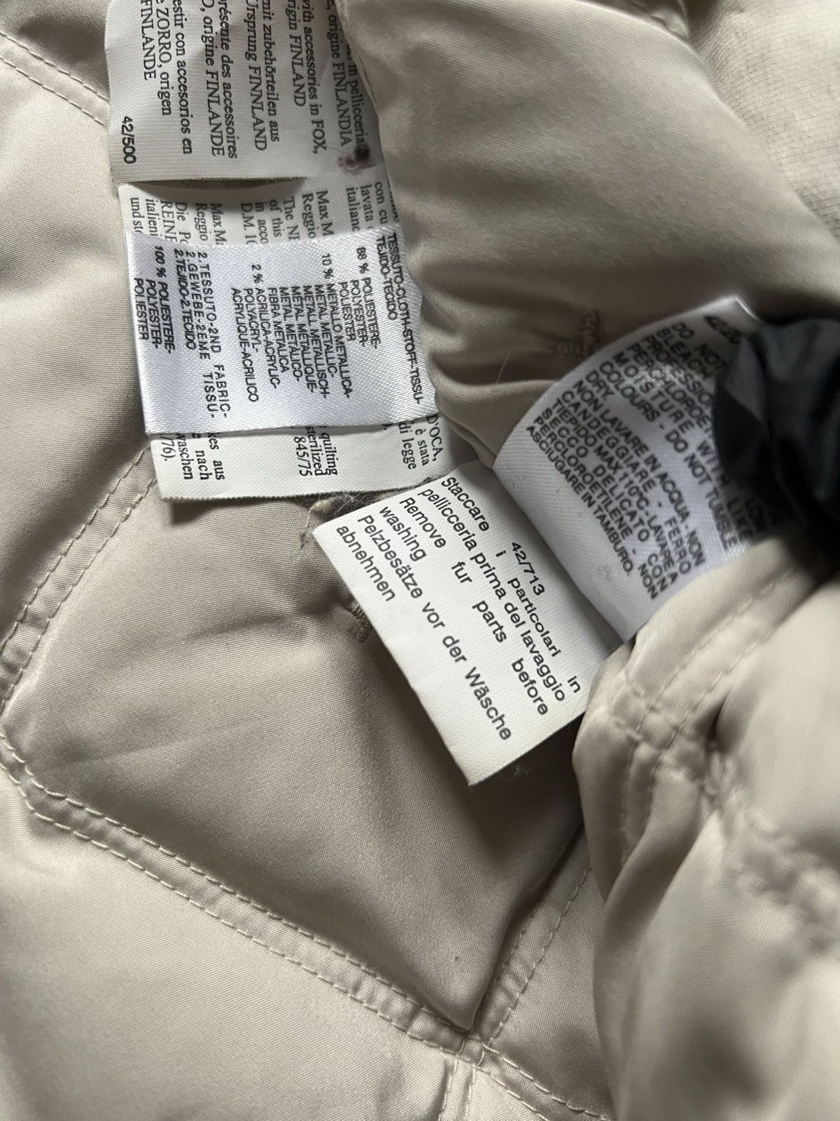 Max Mara Max Mara Vintage Coat 42/500 Very Rare Fox Fur Goose Down Size M / US 6-8 / IT 42-44 - 18 Thumbnail