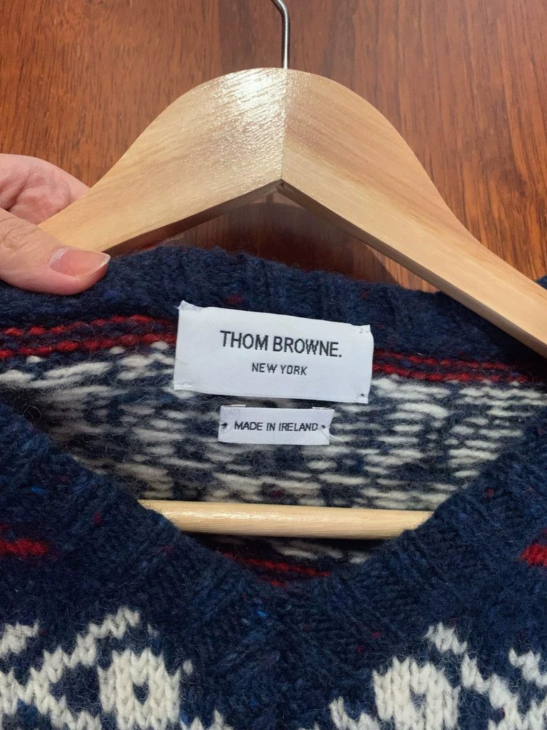 Thom Browne Thom Browne Size 1Baby whale sweater 2501-Nextarrow Size US S / EU 44-46 / 1 - 6 Thumbnail