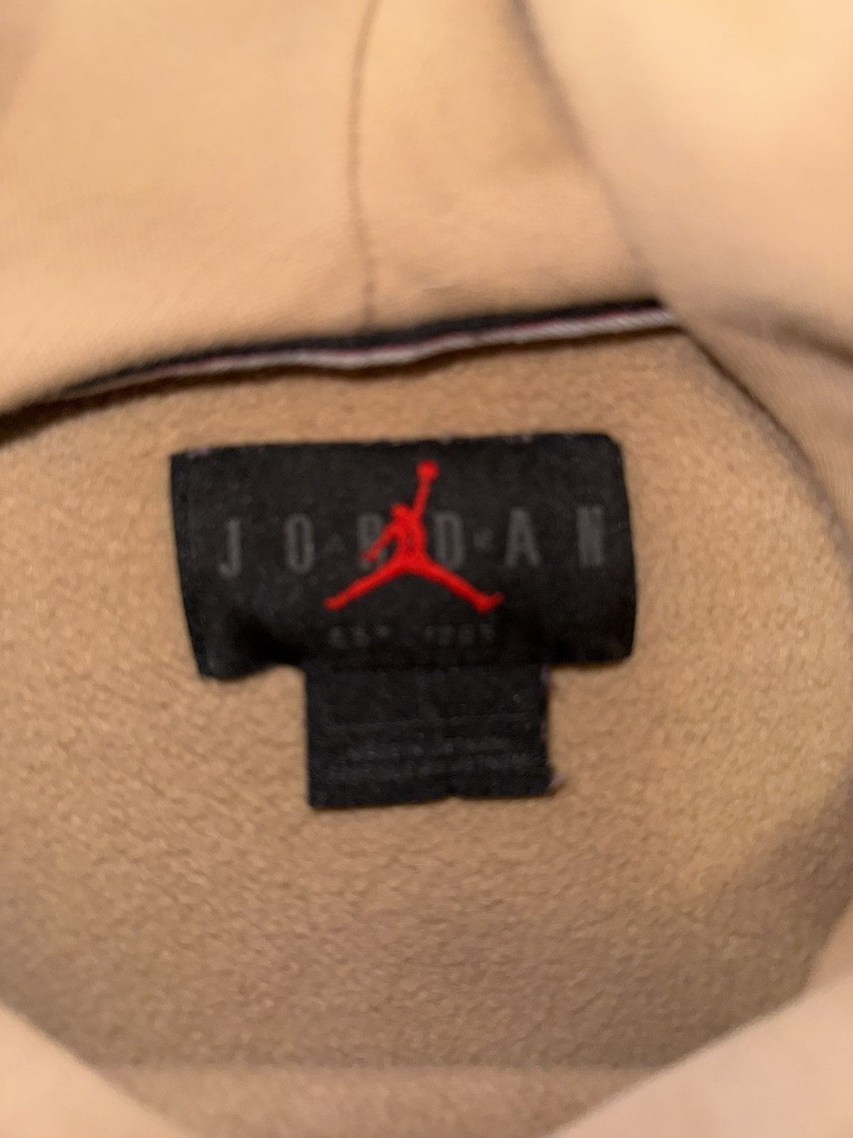 Jordan Brand Jordan Tan Hoodie Size US L / EU 52-54 / 3 - 2 Thumbnail