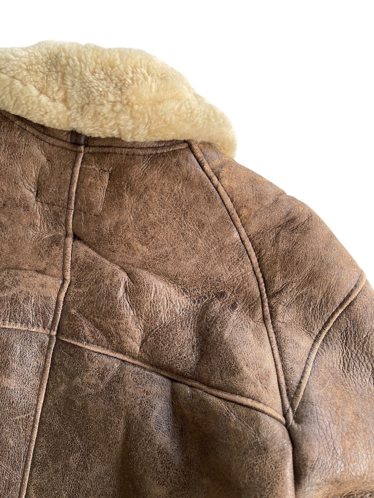Vintage Vintage B-6 U.S Sheepskin International Flight USA Jacket Size US L / EU 52-54 / 3 - 12 Thumbnail