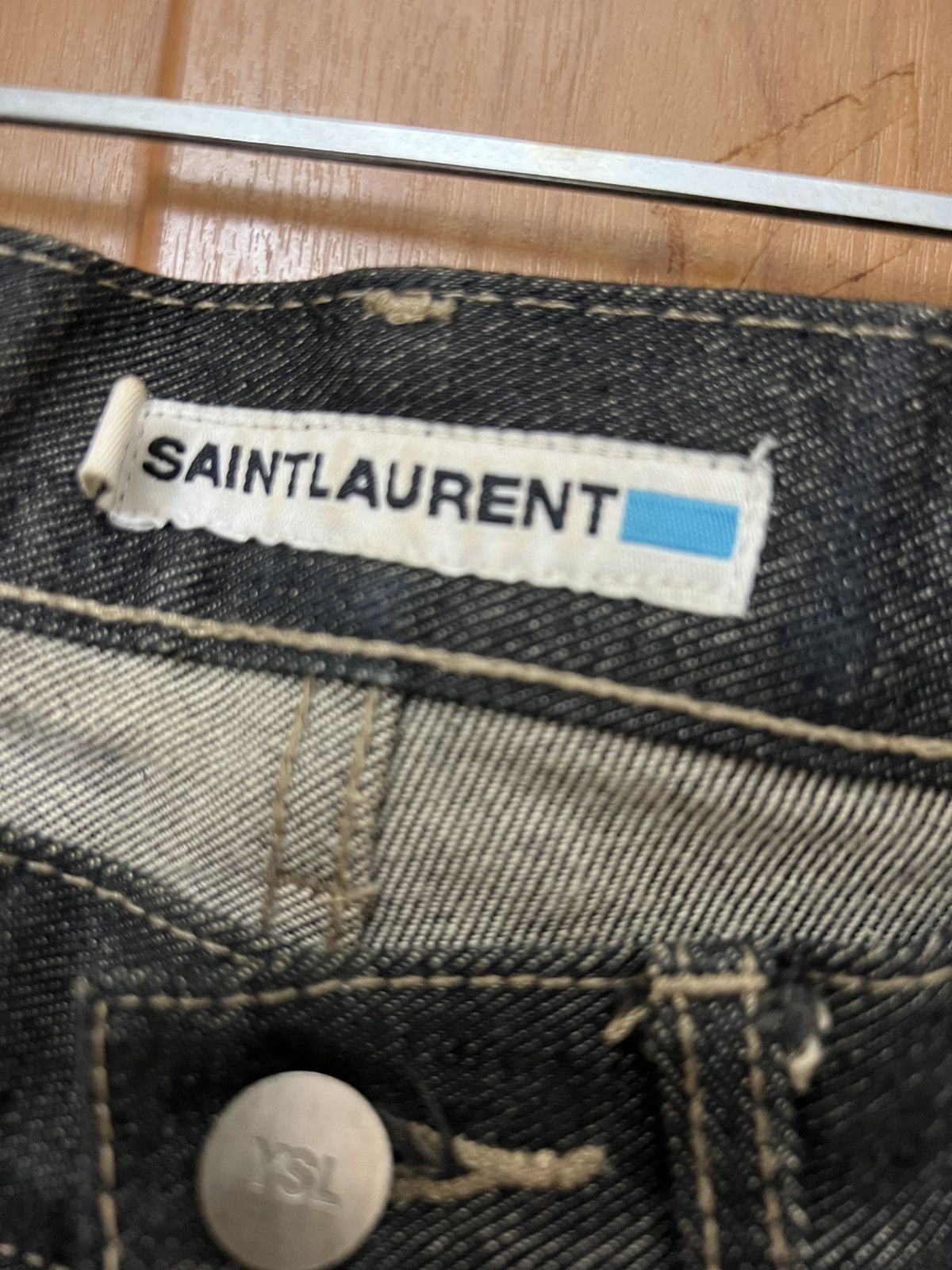 Yves Saint Laurent Saint laurent jeans Size US 30 / EU 46 - 4 Thumbnail