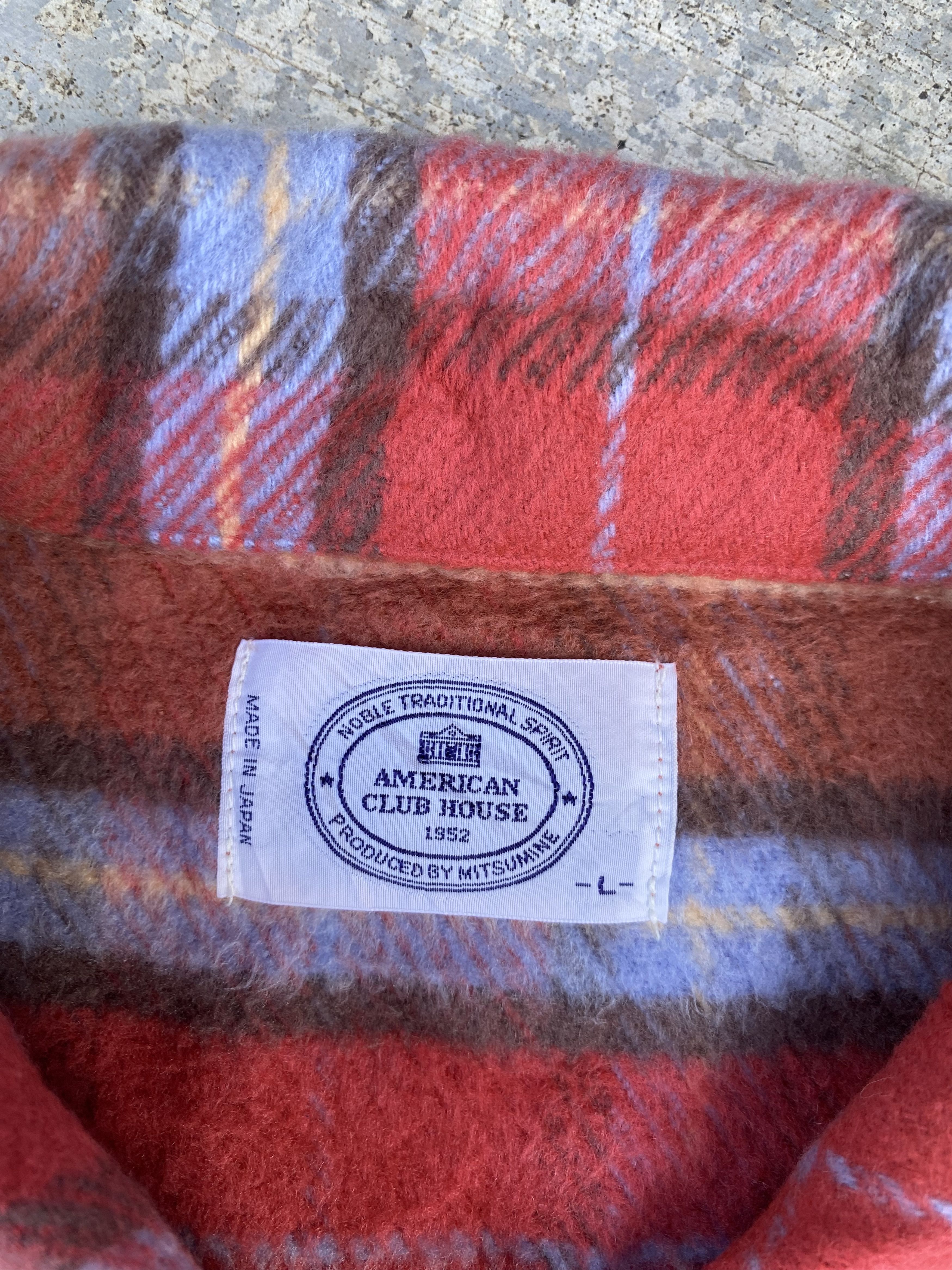 Japanese Brand × Vintage Vintage American Club House checked cardigan Size US L / EU 52-54 / 3 - 7 Thumbnail