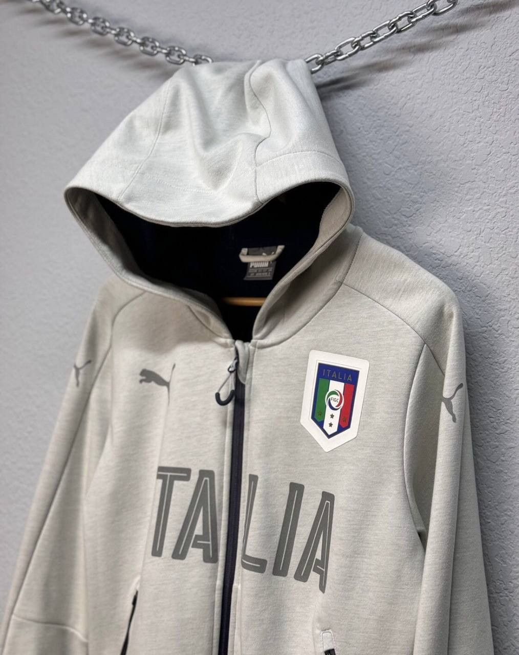 Puma Puma Italy Zip Hoodie Football Blockcore Size US S / EU 44-46 / 1 - 2 Thumbnail