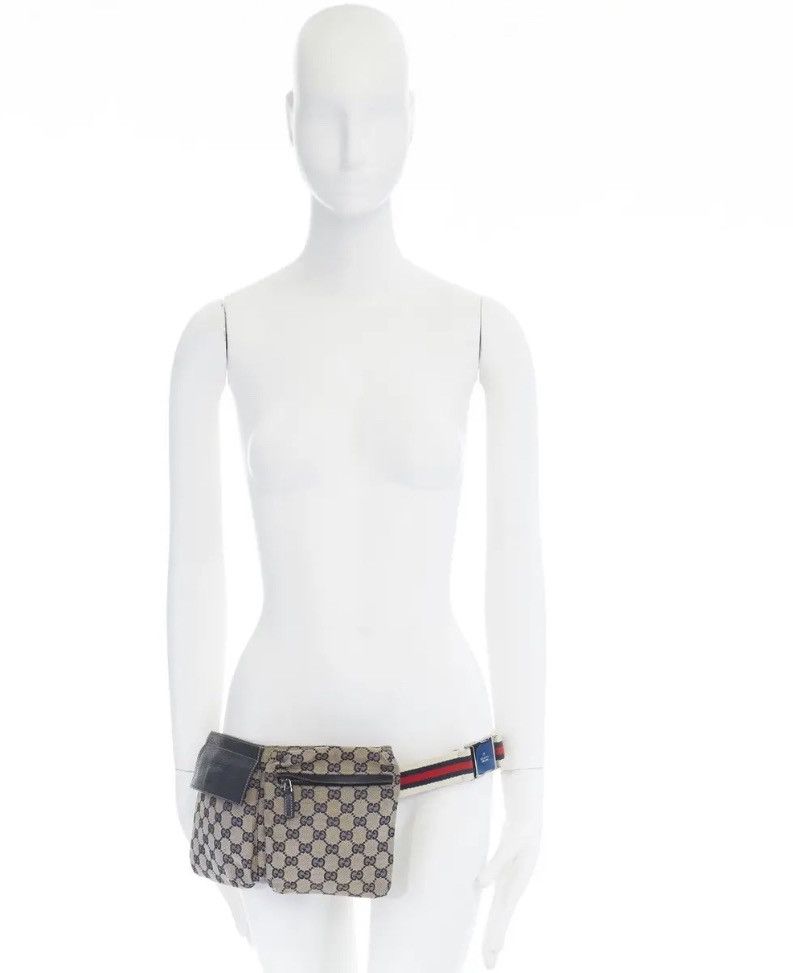 Gucci Authentjc GUCCI GG Canvas Web Belt Bag Multiple Size ONE SIZE - 17 Thumbnail