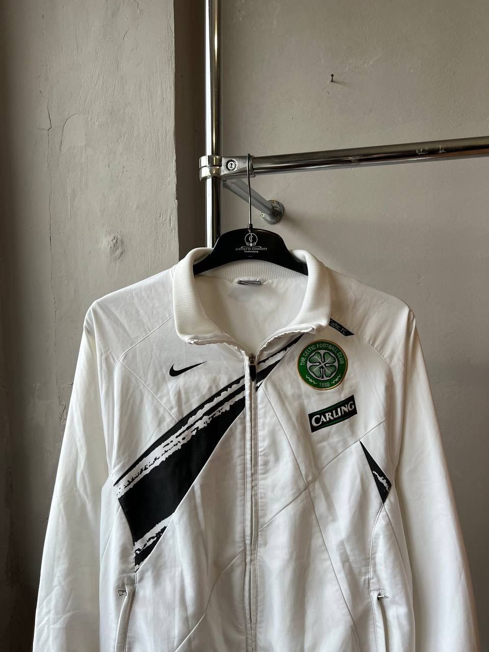 Nike VINTAGE CELTIC FC TRAINING SOCCER FOOTBALL TRACK JACKET M Size US M / EU 48-50 / 2 - 3 Thumbnail