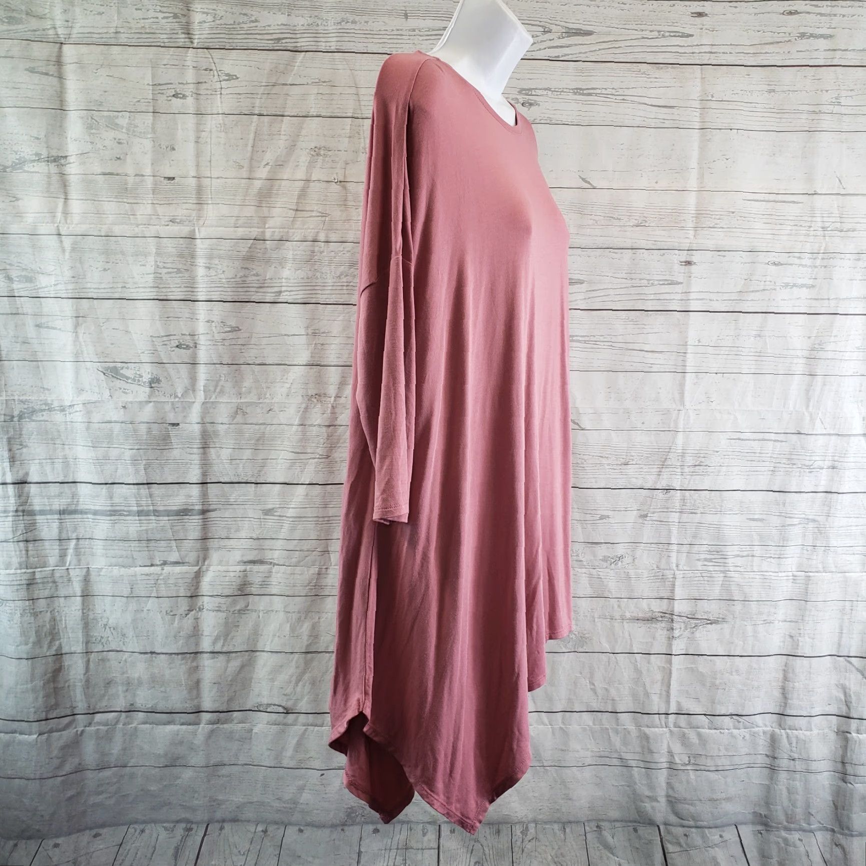 Vintage Matilda Jane Womens T-Shirt Sz Medium Pink Dolman 3/4 Sleeve Long Car Ride Tee Size M / US 6-8 / IT 42-44 - 3 Thumbnail