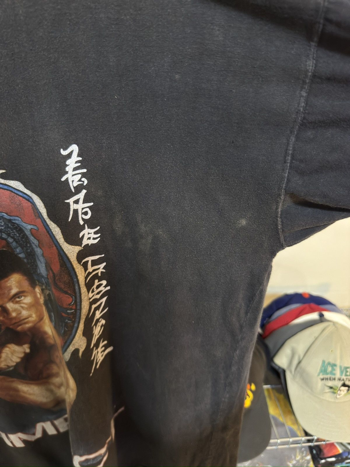 Vintage Vintage van damme double impact 90s tee Size US XXL / EU 58 / 5 - 6 Thumbnail