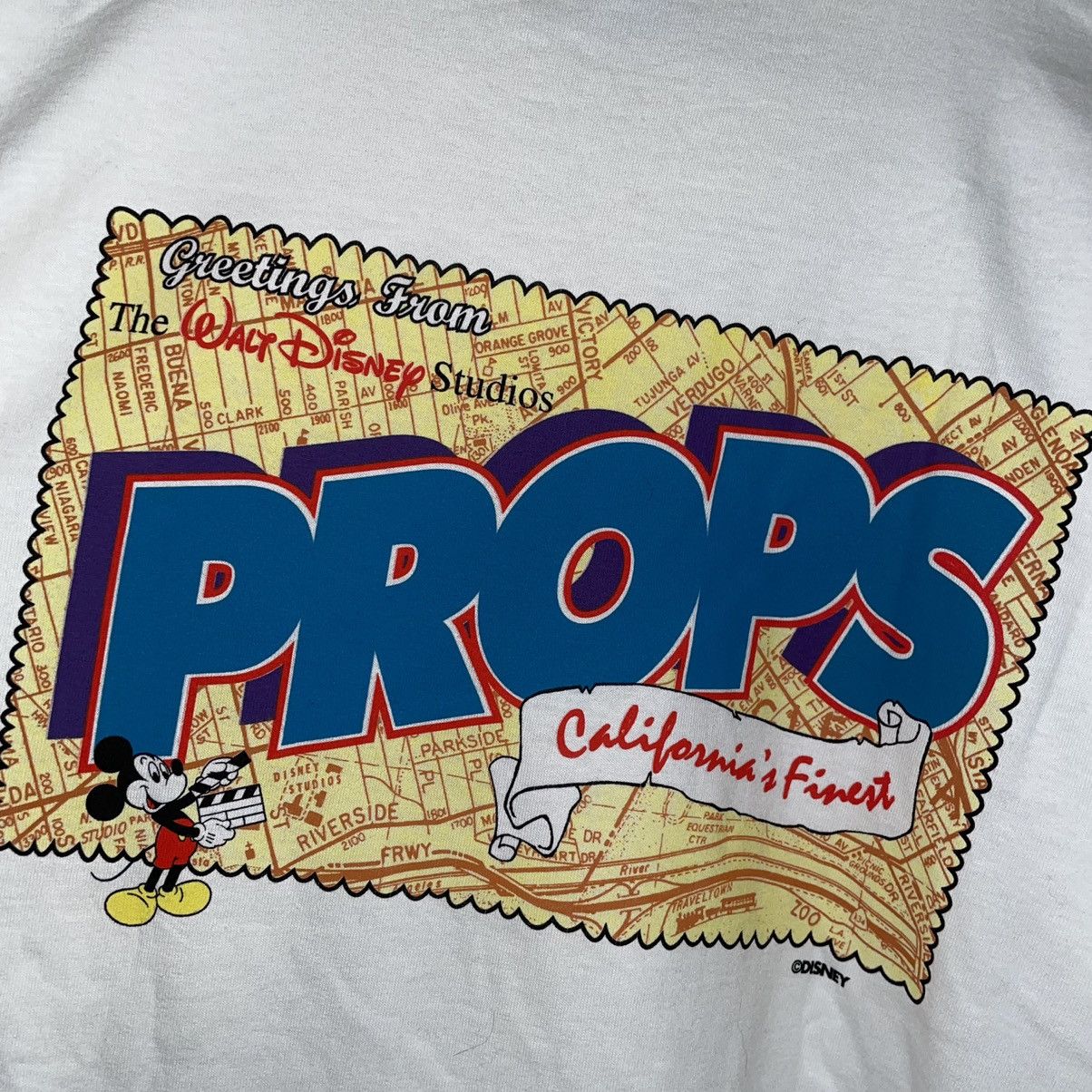 Disney × Vintage Disney Mickey Mouse Props Dept. Pocket T Size US L / EU 52-54 / 3 - 1 Thumbnail