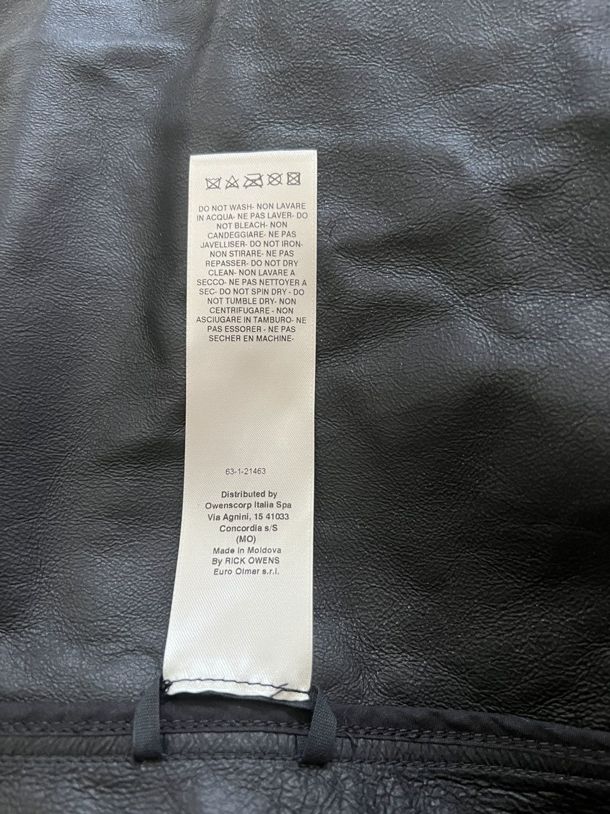 Rick Owens Rick Owens Black Faun Leather Lambskin Shirt Edfu SS23 Size US M / EU 48-50 / 2 - 10 Thumbnail