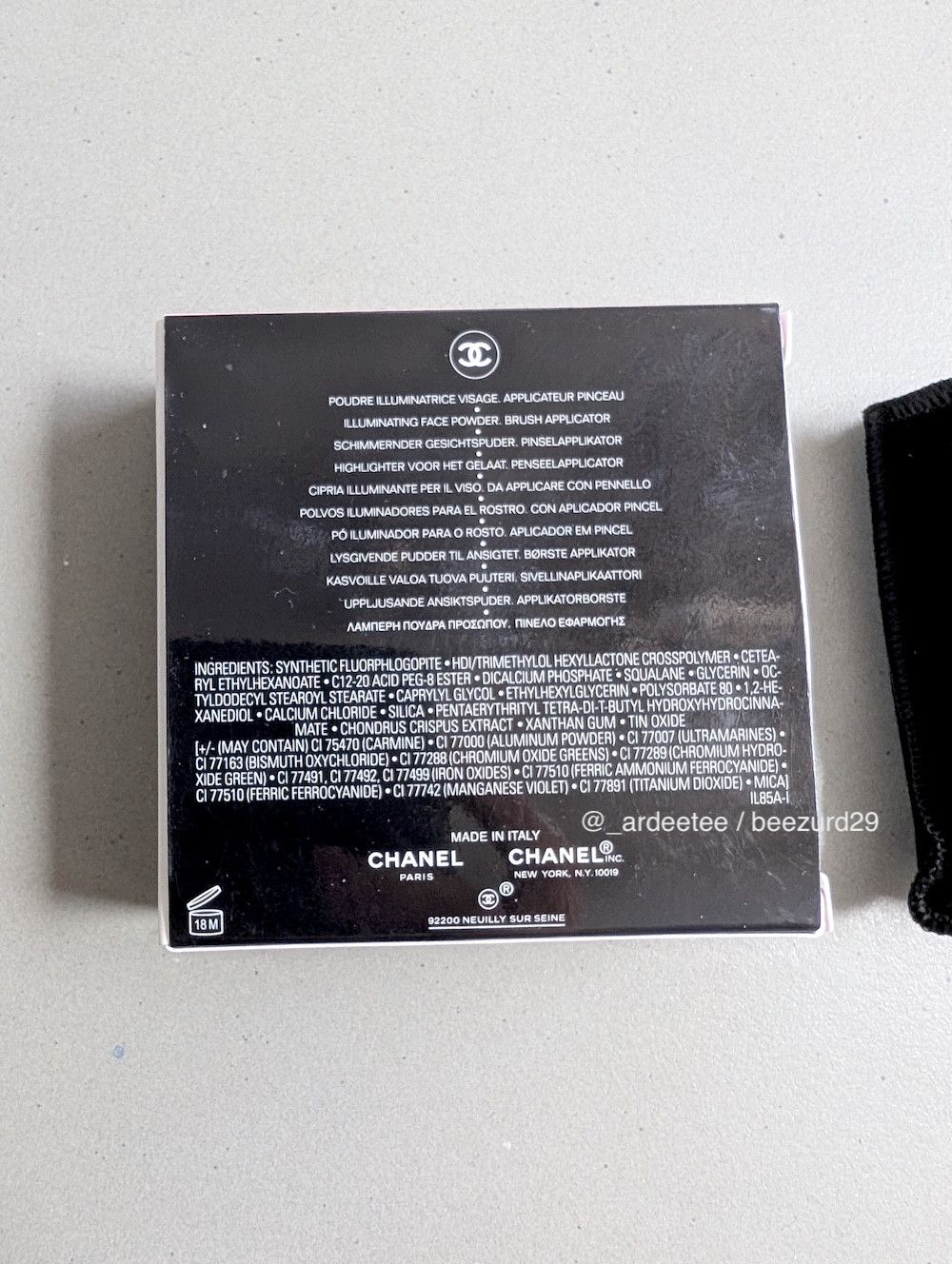 Chanel LIMITED EDITION PERLES ET FANTAISIES ILLUMINATING POWDER DUO Size ONE SIZE - 5 Thumbnail