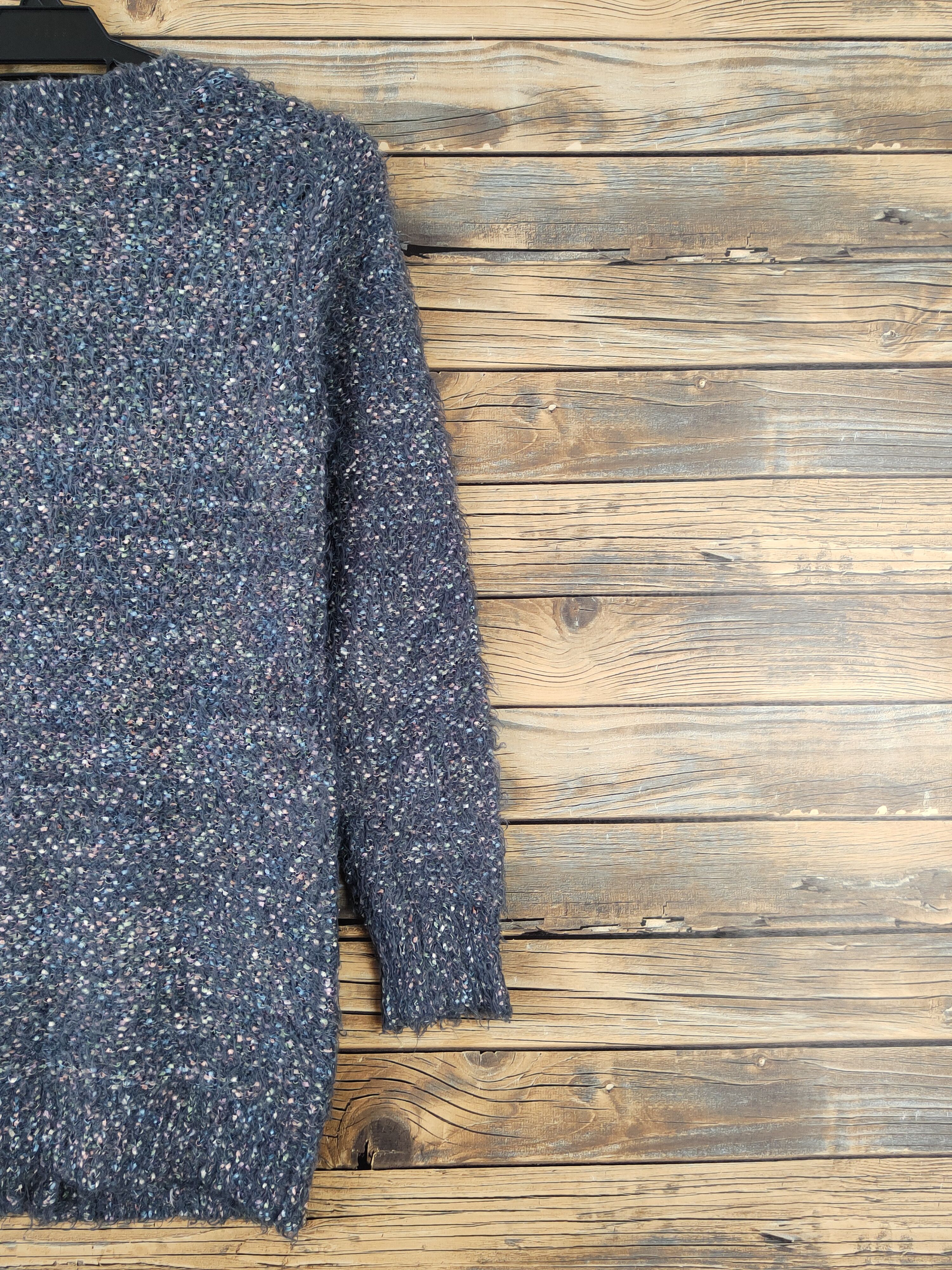 Japanese Brand × Vintage 31 Sons de Mode Gray Shag Shaggy Fur Mohair Knitwear #W972 Size M / US 6-8 / IT 42-44 - 9 Thumbnail