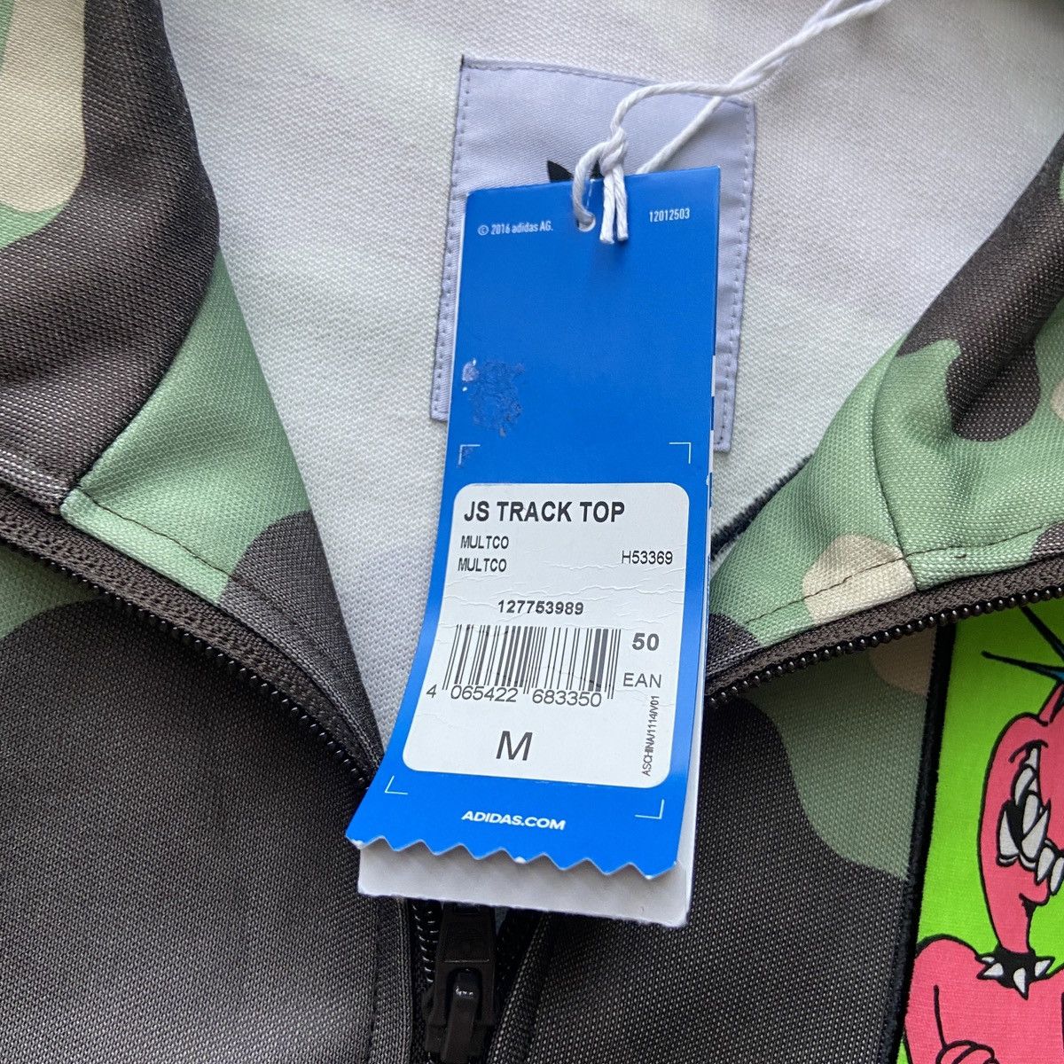 Adidas × Jeremy Scott Rare Adidas × Jeremy Scott track jacket H53369 Size US M / EU 48-50 / 2 - 4 Thumbnail
