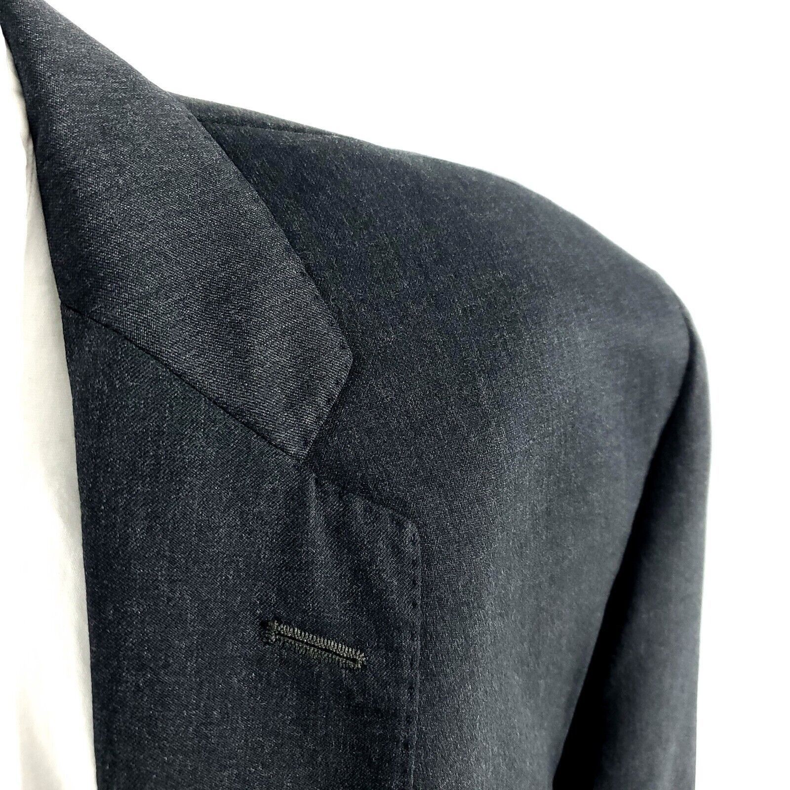 Joseph & Feiss Joseph & Feiss Gold Wool 2 Button Suit Jacket 46R OR Slim 48 Size 46R - 2 Thumbnail