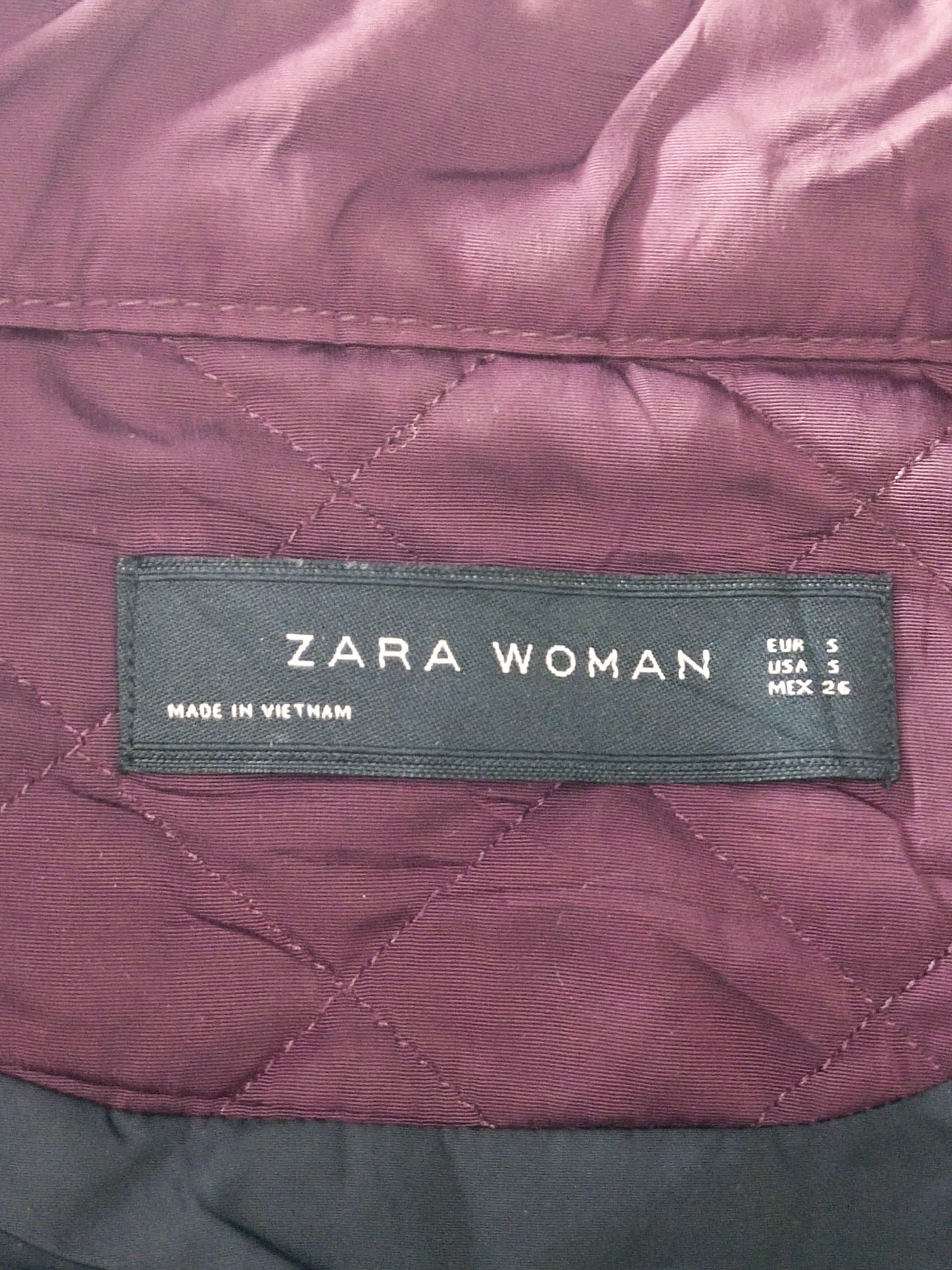 Zara 🔥 Zara Long Quilted Button Jacket Size S / US 4 / IT 40 - 8 Thumbnail