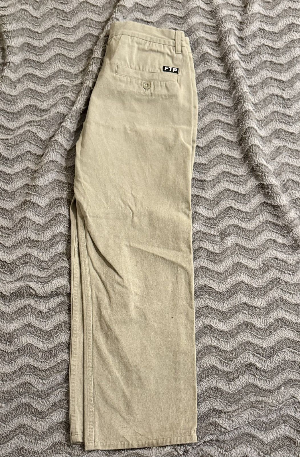 Fuck The Population FTP Chino tan pants Size US 34 / EU 50 - 2 Thumbnail