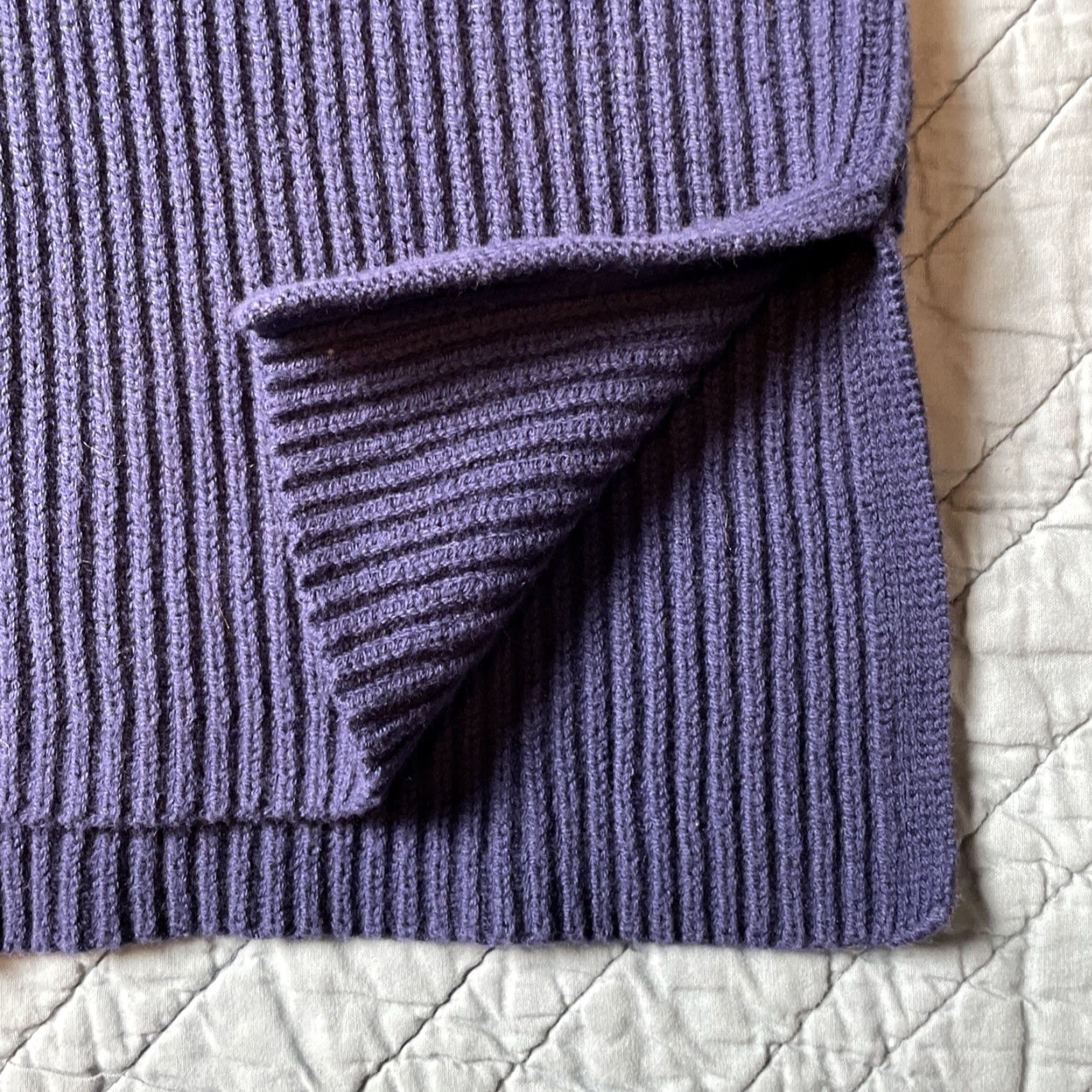 J.Crew VINTAGE J. Crew Sweater Women XS Tunic Vest merino wool blend knit Preppy Blue Old Money Size XS / US 0-2 / IT 36-38 - 5 Thumbnail