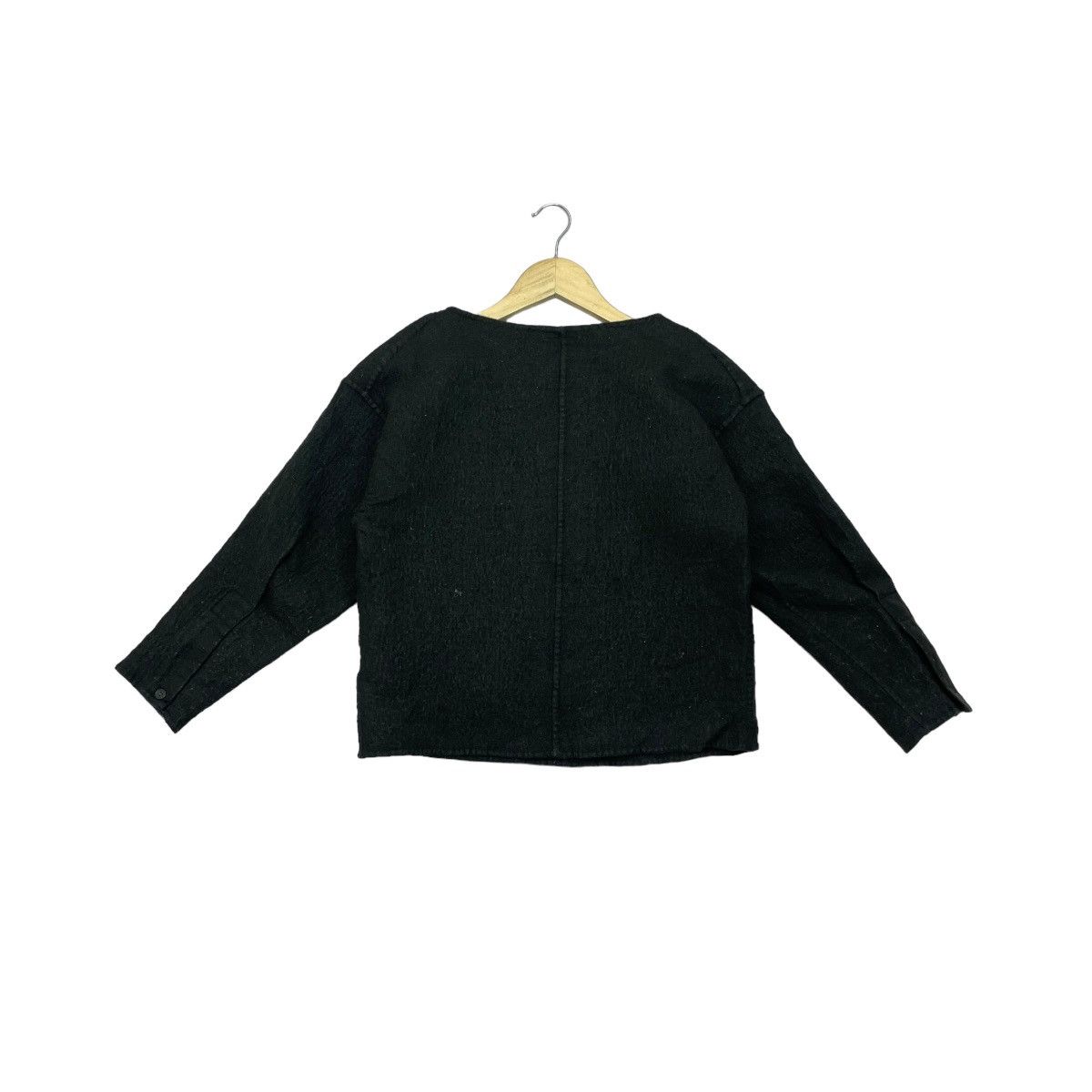 Japanese Brand × Lemaire × Uniqlo Uniqlo X Lemaire Collar Less Jacket Size S / US 4 / IT 40 - 2 Thumbnail