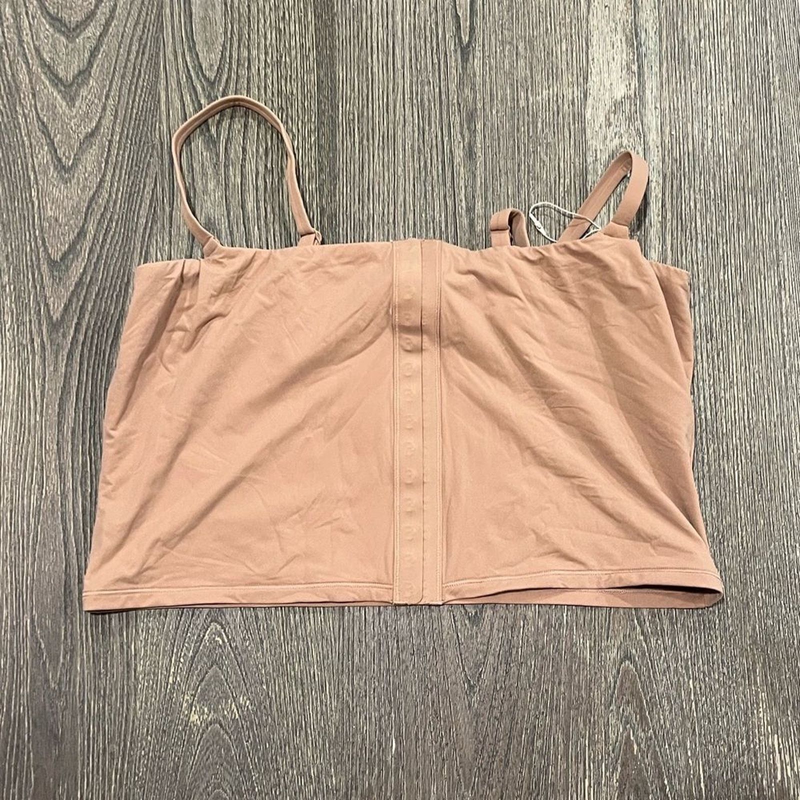 SKIMS NWT Skims Fits Everybody Adaptive Cami Crop Top Sienna 3X Size 3XL / US 20-22 - 1 Thumbnail