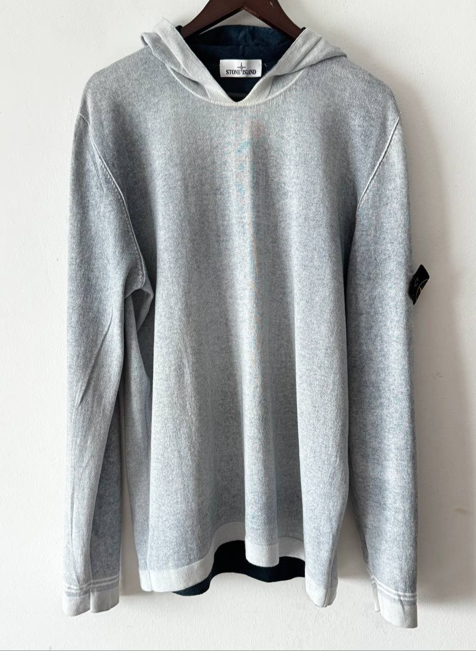 🔥🔥 Stone Island White Reversible Hoodie