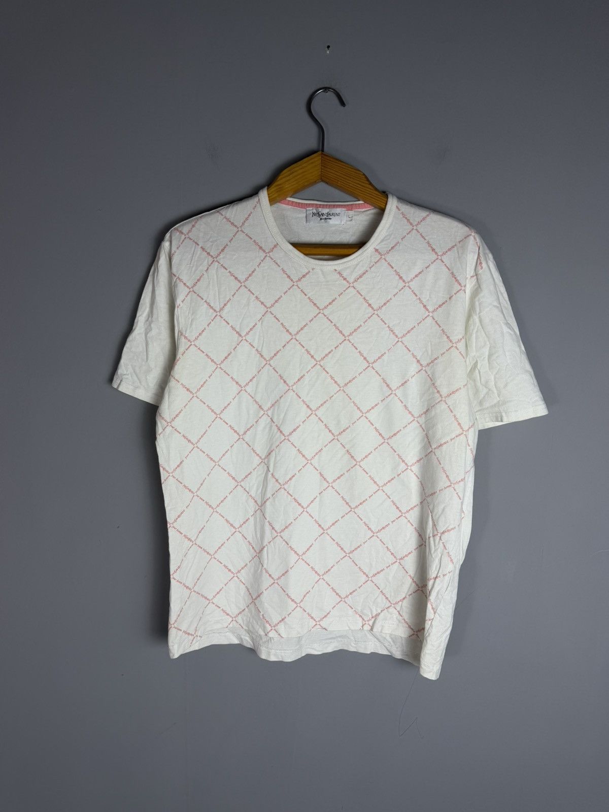 Yves Saint Laurent Vintage 90s YSL Yves Saint Laurent tee tshirt Size US L / EU 52-54 / 3 - 1 Thumbnail