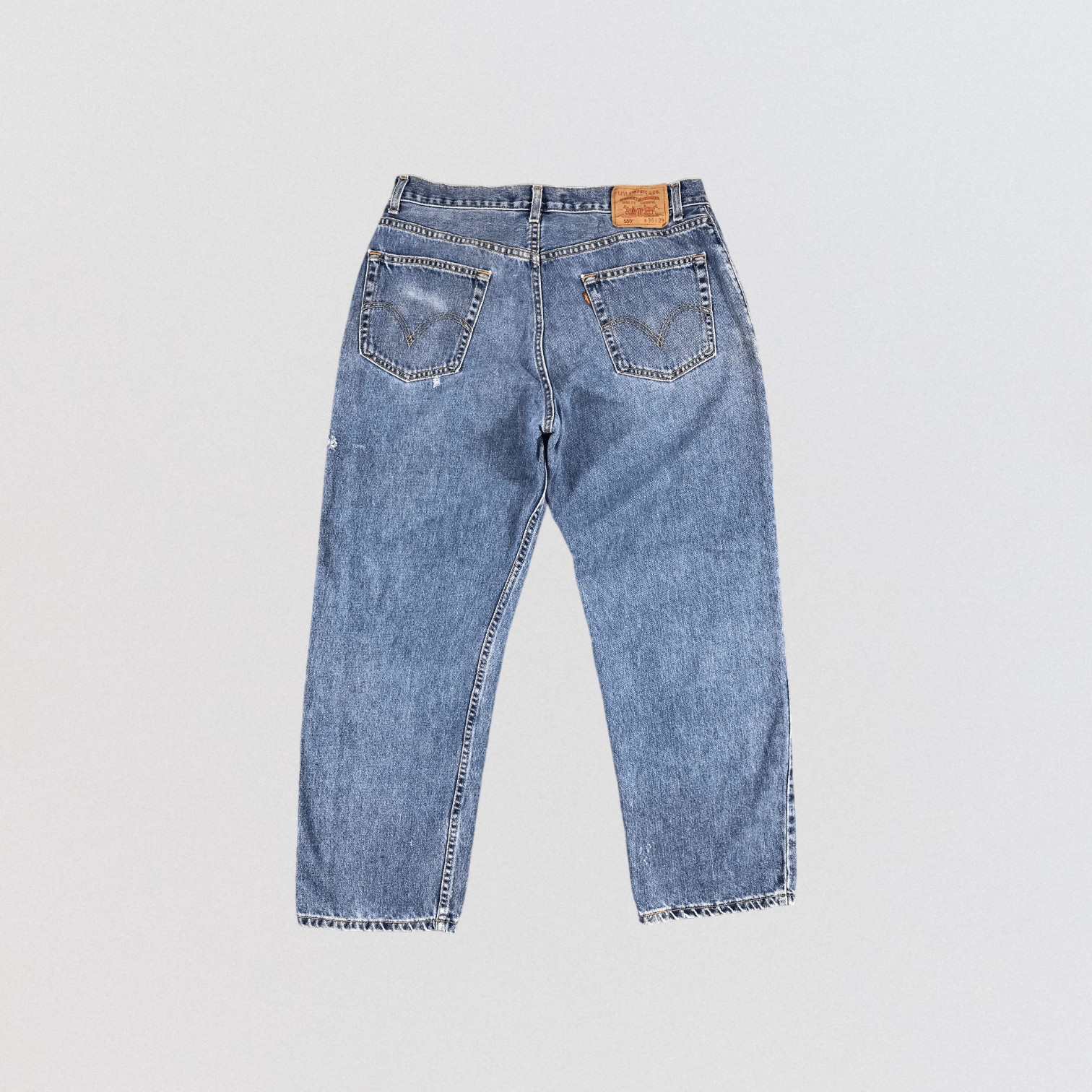 Levi's Vintage Levis 550 Denim Jeans-JM711 Size US 35 - 2 Thumbnail