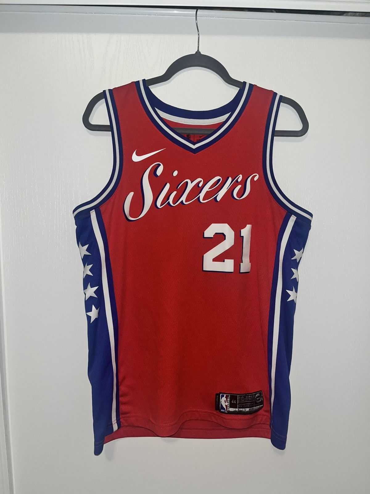 NBA Sixers Embiid Nike x NBA jersey Size US M / EU 48-50 / 2 - 1 Thumbnail