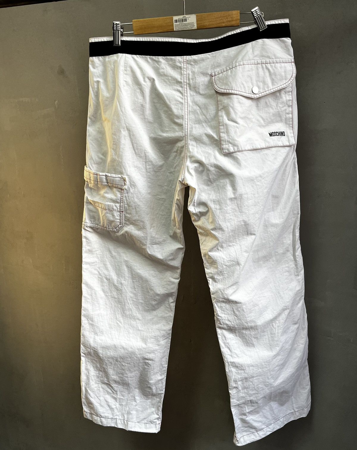 Moschino × Vintage moschino cargo pants vintage 90s Size US 33 - 3 Thumbnail