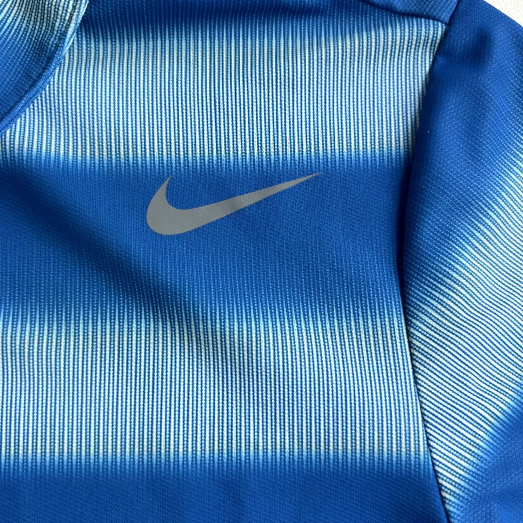 Nike Nike Polo Shirt Golf Stretch Dri Fit Button Mens Size Medium Blue Striped Active Size US L / EU 52-54 / 3 - 4 Thumbnail